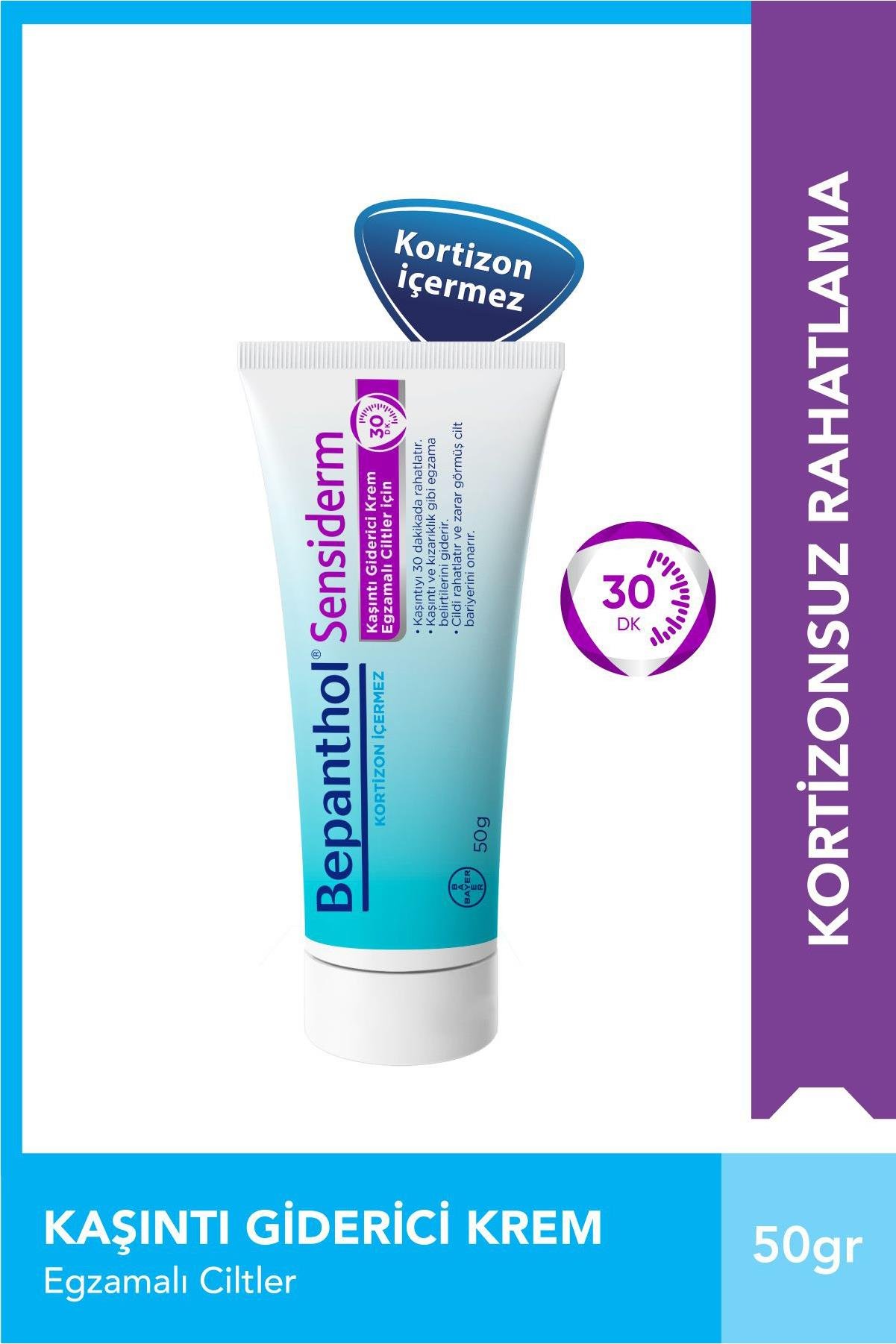 BepantholBepanthol Sensiderm Kaşıntı Giderici Krem 50 grBepanthol Sensiderm Krem 50 gr Fiyatı ve Özellikleri | Mutlufiyatlar