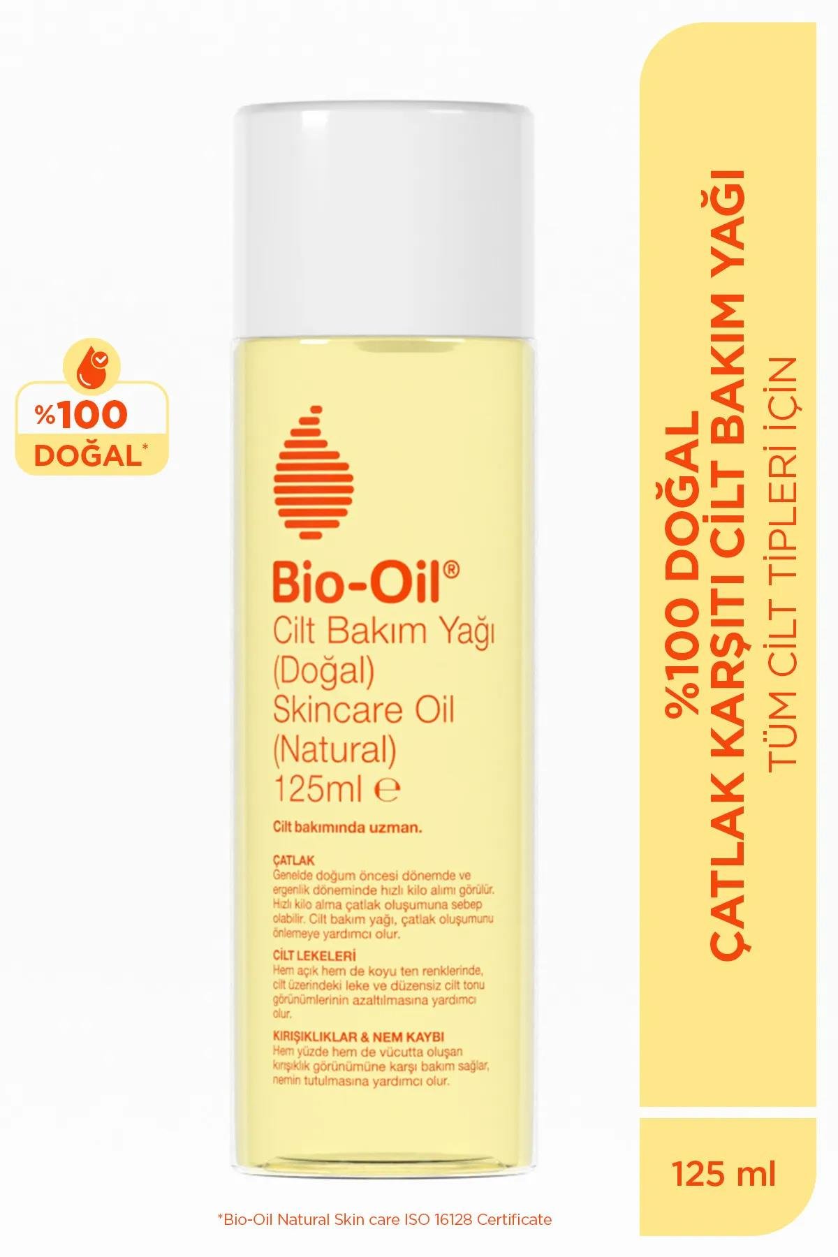 Bio-OilBio-Oil %100 Natural Çatlak Karşıtı & Leke Karşıtı Nemlendirici Doğal Cilt Bakım Yağı 125 mlBio-Oil %100 Natural Cilt Bakım Yağı 125ml | Çatlak ve Leke Karşıtı