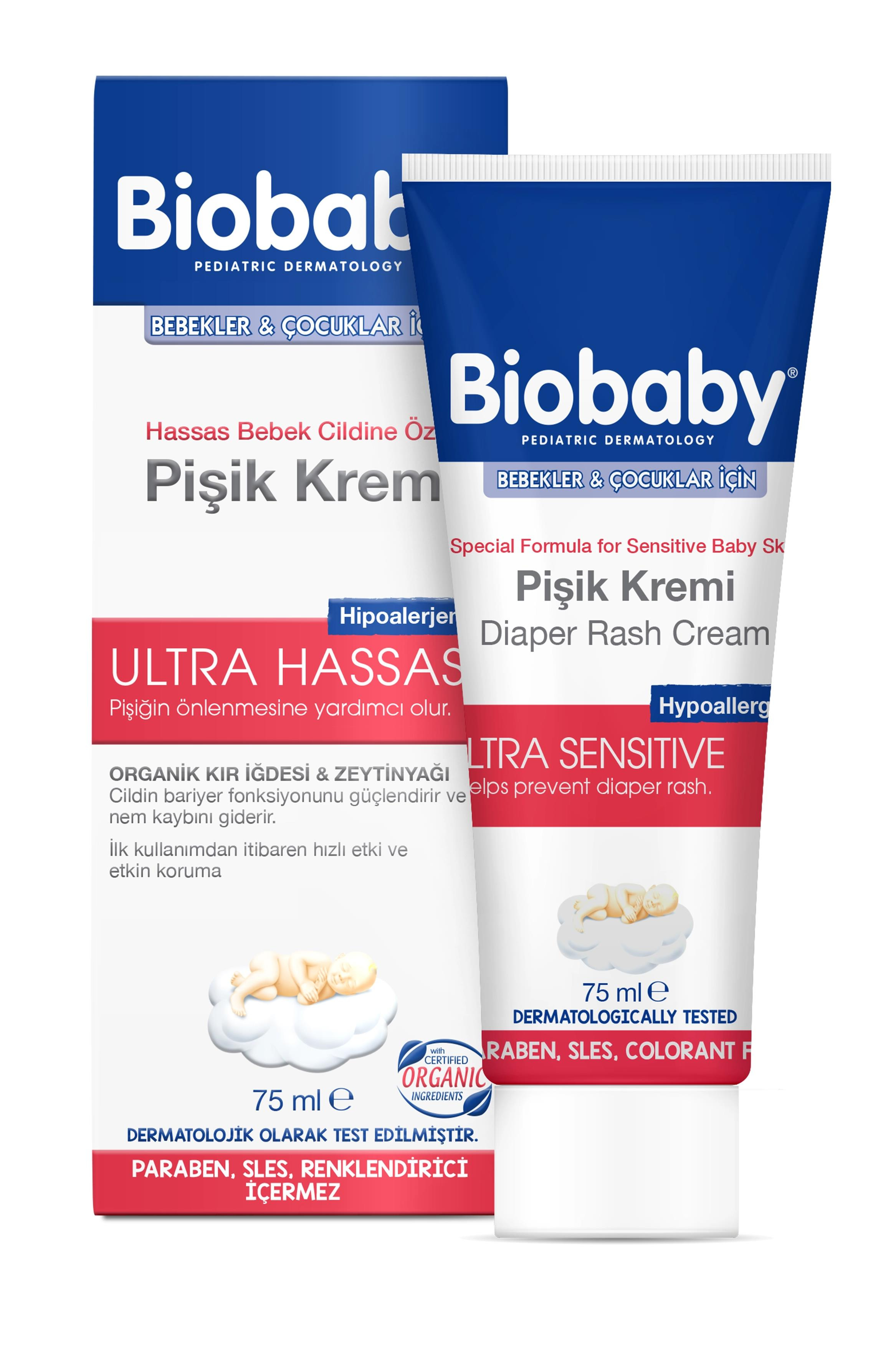 Biobaby Biobaby Ultra Hassas Pişik Giderici Krem 75 mlBiobaby Ultra Hassas Pişik Giderici Krem 75 ml Fiyatı ve Özellikleri | Mutlufiyatlar