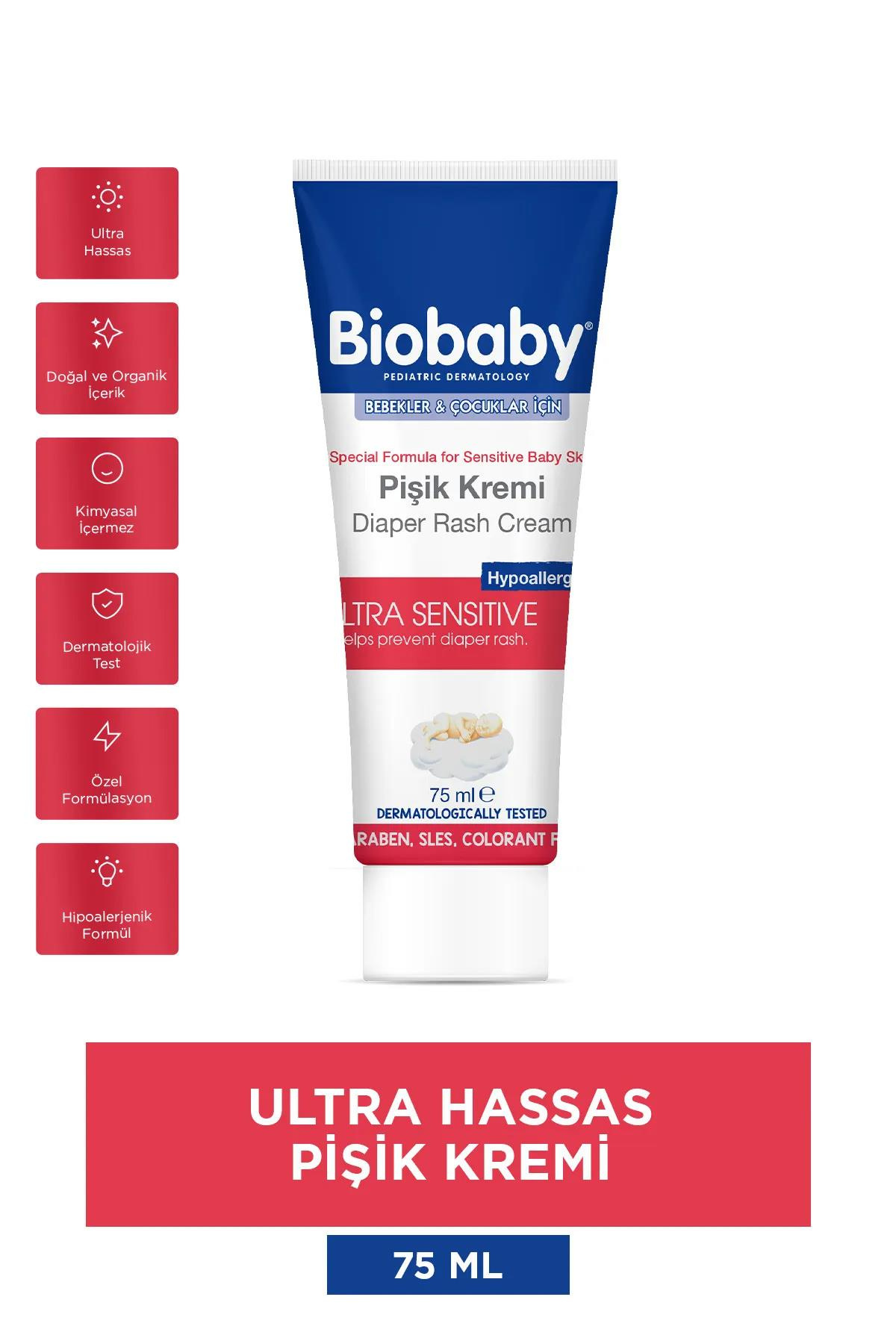 Biobaby Biobaby Ultra Hassas Pişik Giderici Krem 75 mlBiobaby Ultra Hassas Pişik Giderici Krem 75 ml Fiyatı ve Özellikleri | Mutlufiyatlar