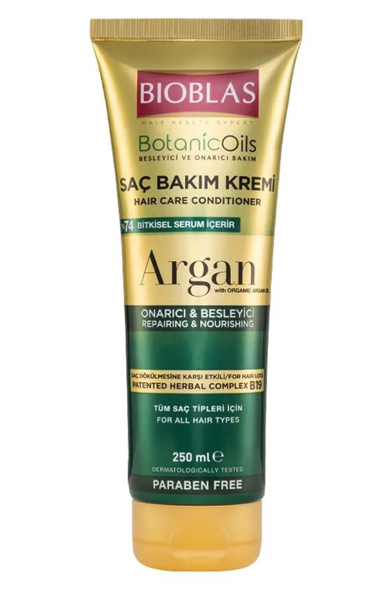 BioblasBioblas Botanic Oils Argan Yağlı Onarıcı Saç Bakım Kremi 250 Ml Bioblas Argan Yağlı Saç Kremi 250 ml | Yoğun Onarıcı Bakım