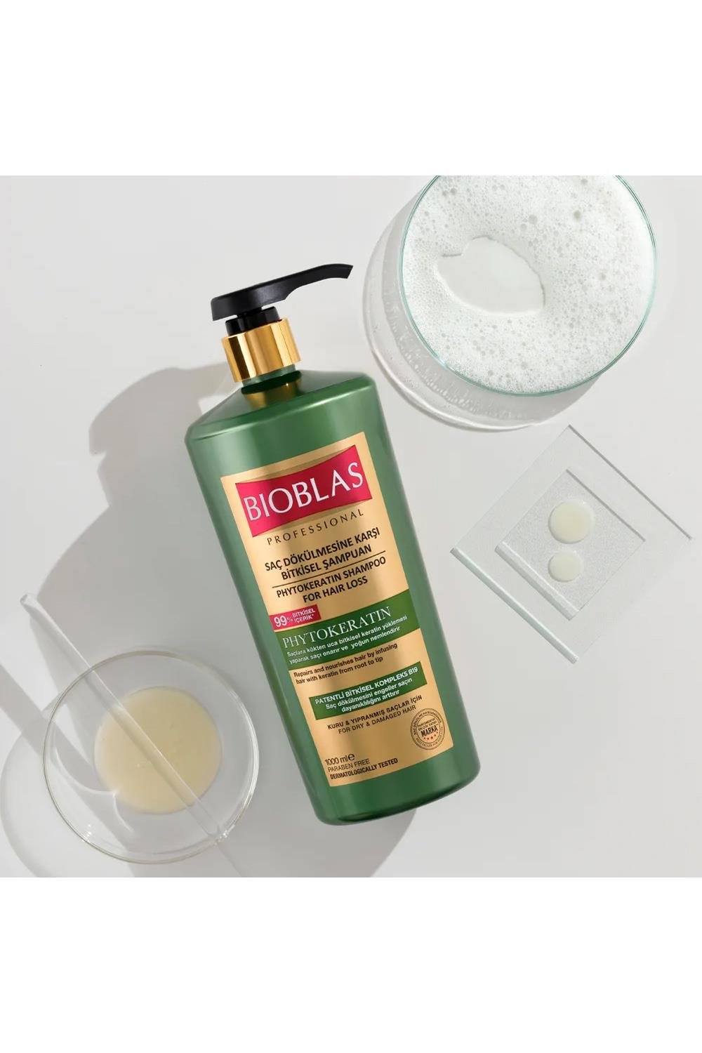BioblasBioblas Phyto Keratin Şampuan 1000 mlBioblas Phyto Keratin 1000 ml | Onarıcı Saç Bakım Şampuanı