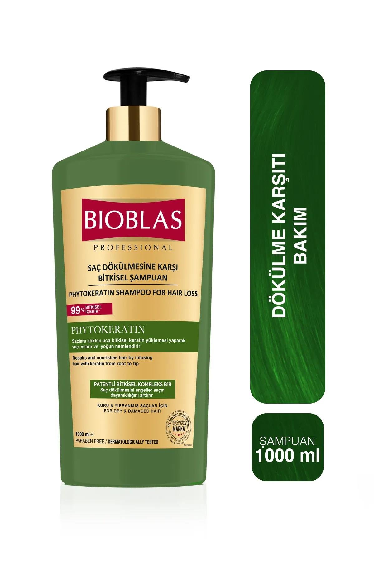 BioblasBioblas Phyto Keratin Şampuan 1000 mlBioblas Phyto Keratin 1000 ml | Onarıcı Saç Bakım Şampuanı