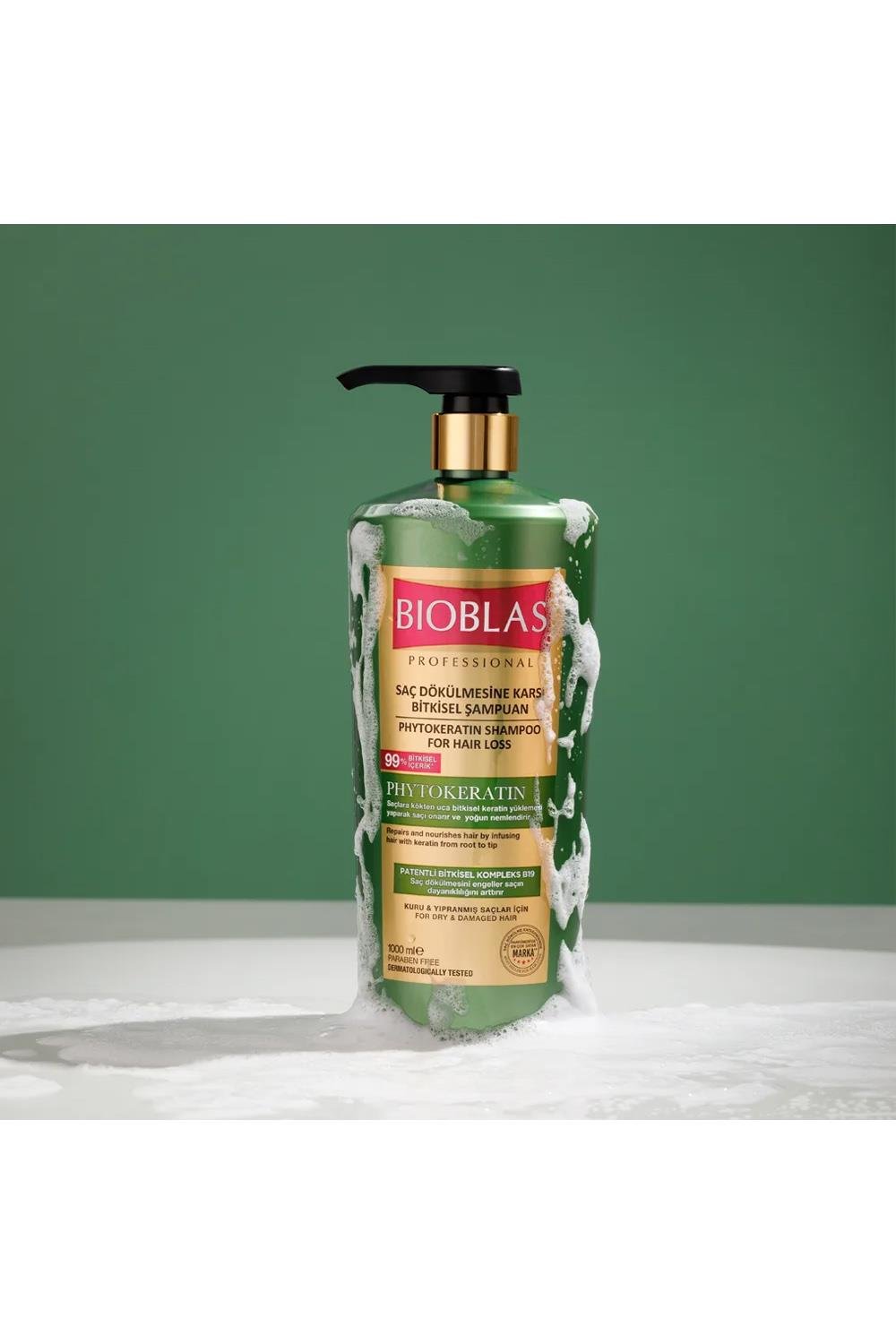 BioblasBioblas Phyto Keratin Şampuan 1000 mlBioblas Phyto Keratin 1000 ml | Onarıcı Saç Bakım Şampuanı