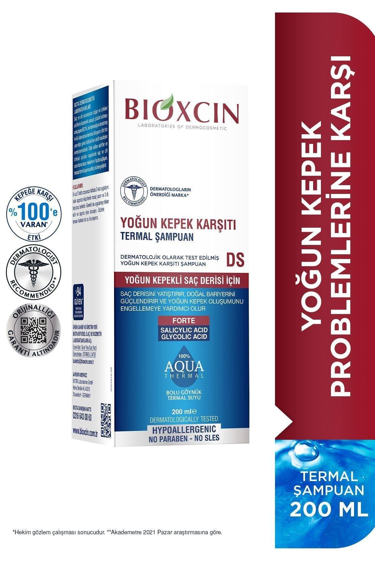 BioxcinBioxcin Aquathermal DS Yoğun Kepek Karşıtı Şampuan 200 ml 4'lüBioxcin Aquathermal DS Yoğun Kepek Şampuan 200 ml Fiyatı ve Özellikleri | Mutlufiyatlar