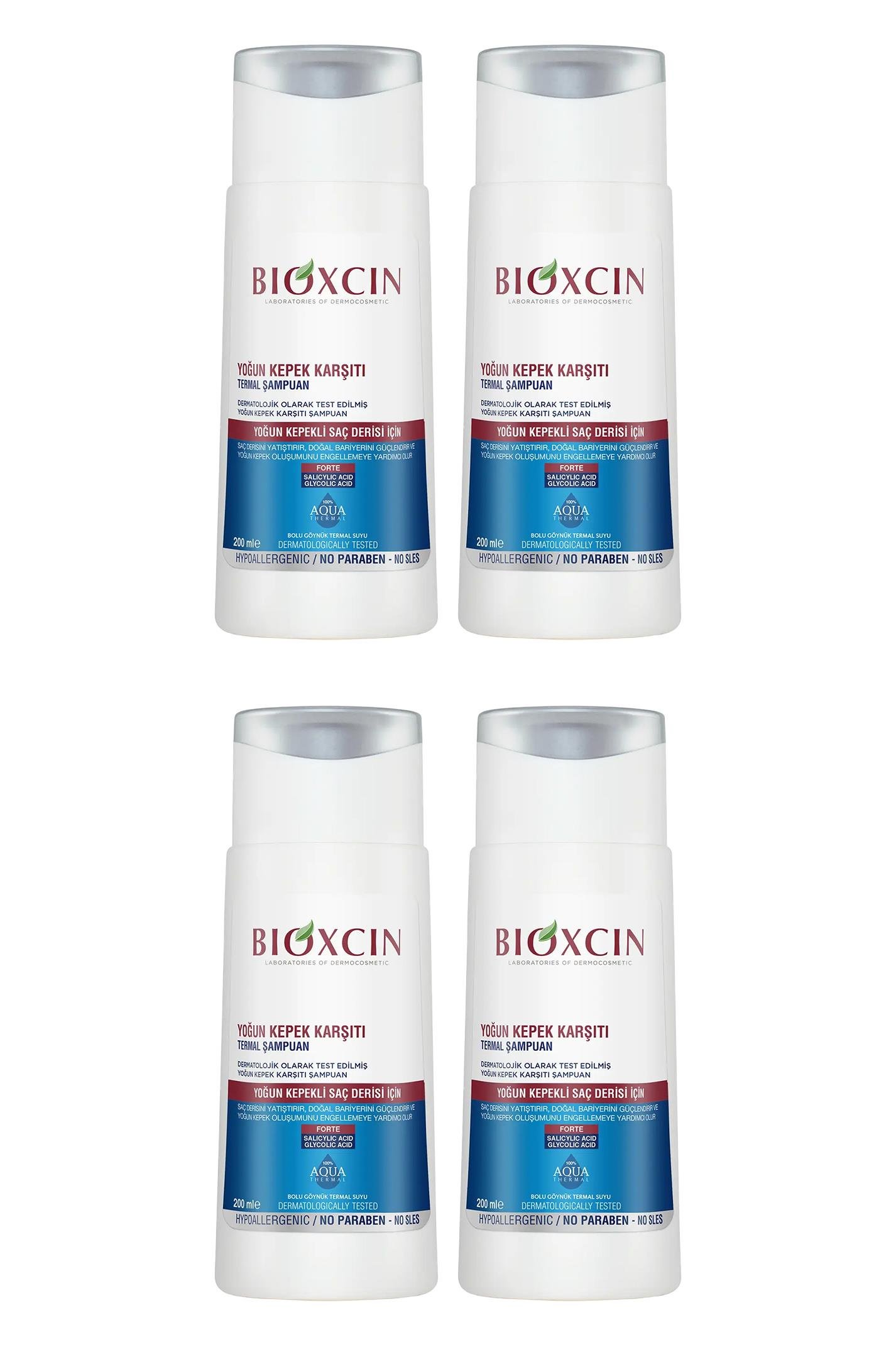 BioxcinBioxcin Aquathermal DS Yoğun Kepek Karşıtı Şampuan 200 ml 4'lüBioxcin Aquathermal DS Yoğun Kepek Şampuan 200 ml Fiyatı ve Özellikleri | Mutlufiyatlar