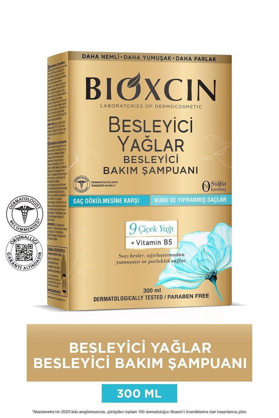 BioxcinBioxcin Besleyici Yağlar Bakım Şampuan 300 mlBioxcin Besleyici Yağlar Şampuan 300 ml Fiyatı ve Özellikleri | Mutlufiyatlar