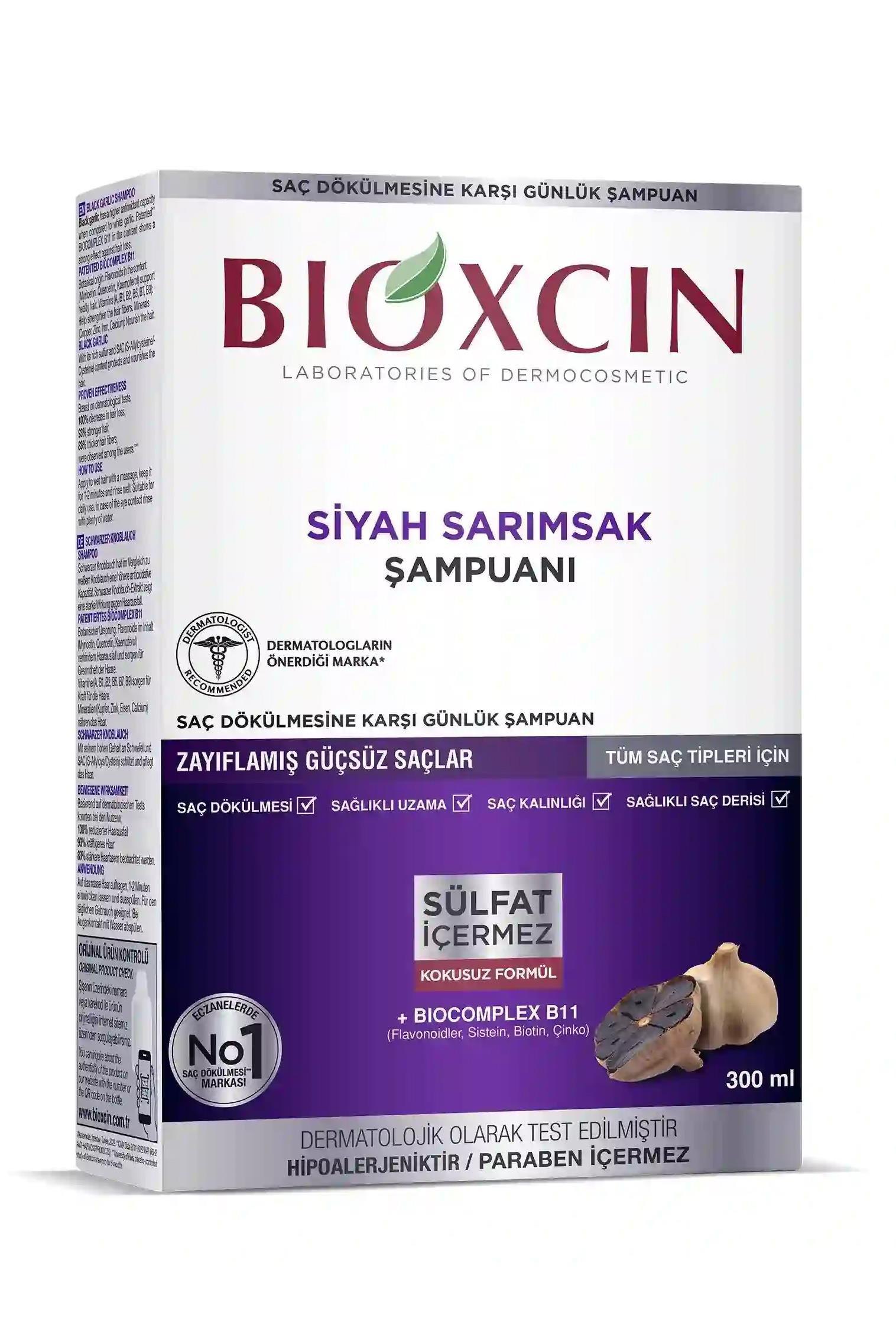 BioxcinBioxcin Bitkisel Siyah Sarımsak Şampuanı 300 ml - 3 Al 2 Öde  3'lüBioxcin Siyah Sarımsak Şampuanı 300 ml - 3 Al 2 Öde (Özel Fiyat Etiketli) Fiyatı ve Özellikleri | Mutlufiyatlar