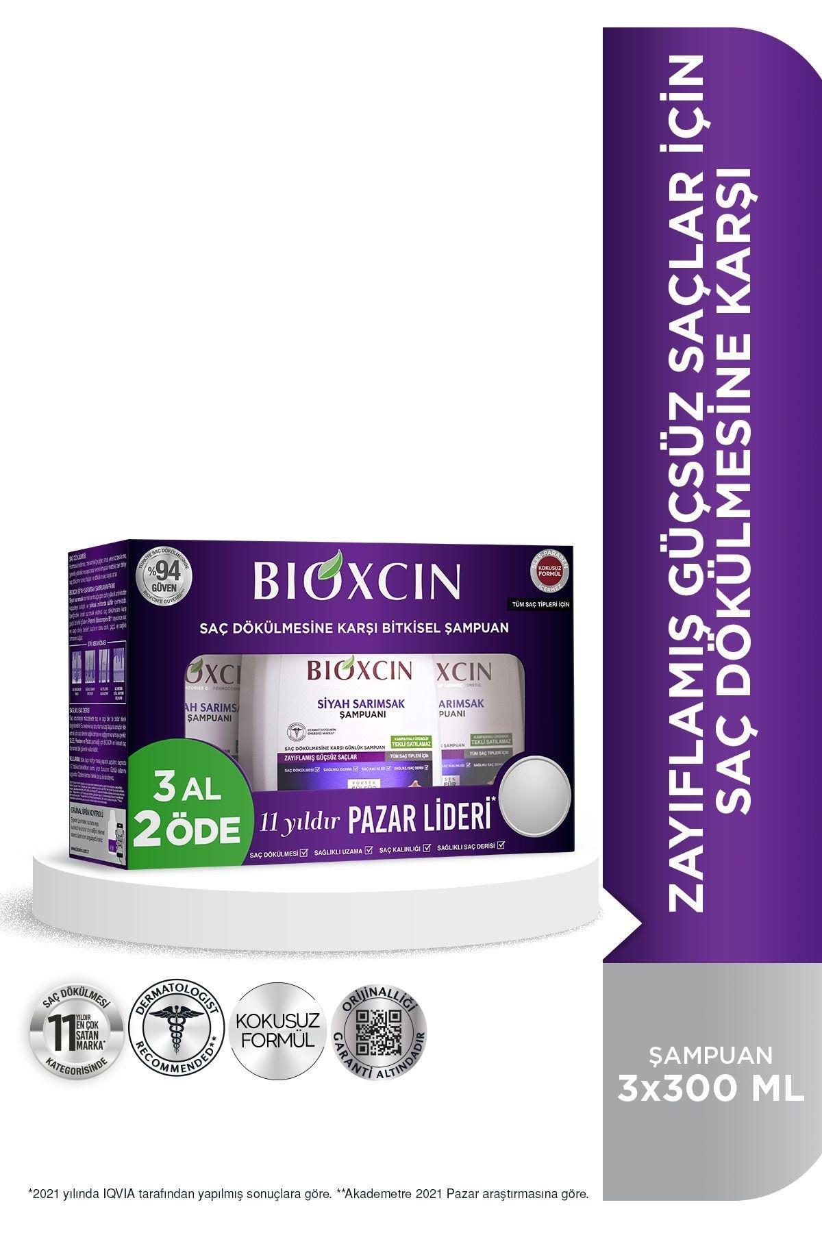 BioxcinBioxcin Bitkisel Siyah Sarımsak Şampuanı 300 ml - 3 Al 2 Öde  3'lüBioxcin Siyah Sarımsak Şampuanı 300 ml - 3 Al 2 Öde (Özel Fiyat Etiketli) Fiyatı ve Özellikleri | Mutlufiyatlar