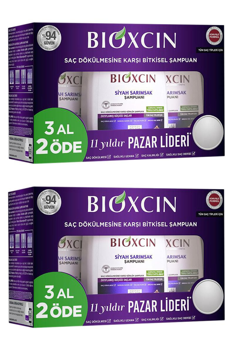 BioxcinBioxcin Bitkisel Siyah Sarımsak Şampuanı 300 ml - 3 Al 2 Öde  2'liBioxcin Siyah Sarımsak Şampuanı 300 ml - 3 Al 2 Öde (Özel Fiyat Etiketli) Fiyatı ve Özellikleri | Mutlufiyatlar