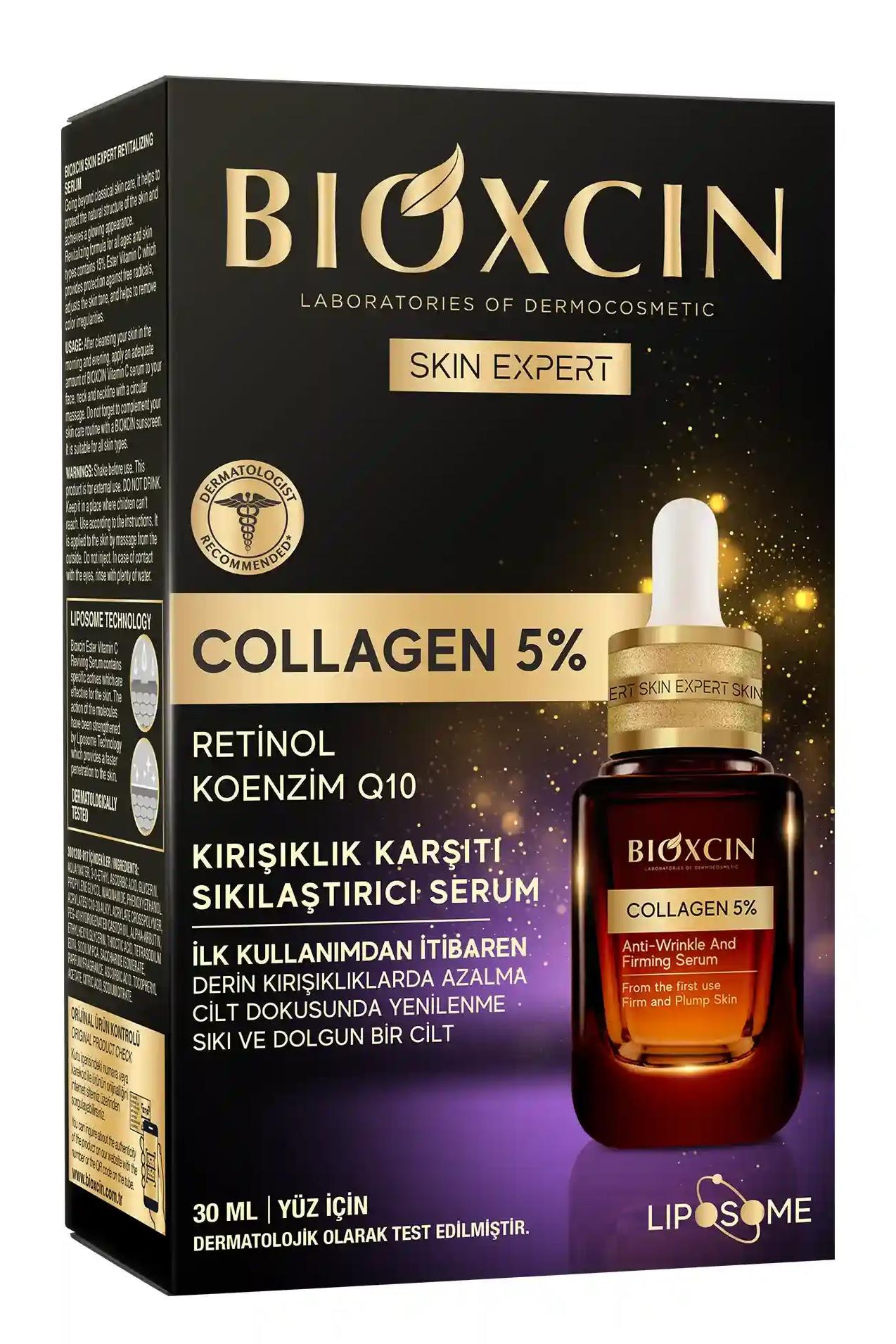 BioxcinBioxcin Collagen %5 Kırışıklık Karşıtı Sıkılaştırıcı Serum 30 mlBioxcin Collagen %5 Kırışıklık Karşıtı Sıkılaştırıcı Serum 30 ml Fiyatı ve Özellikleri | Mutlufiyatlar