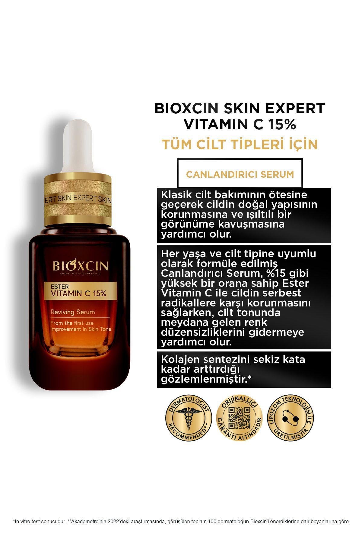 BioxcinBioxcin Ester Vitamin C %15 Canlandırıcı Serum 30 mlBioxcin Ester Vitamin C %15 Canlandırıcı Serum 30 ml Fiyatı ve Özellikleri | Mutlufiyatlar