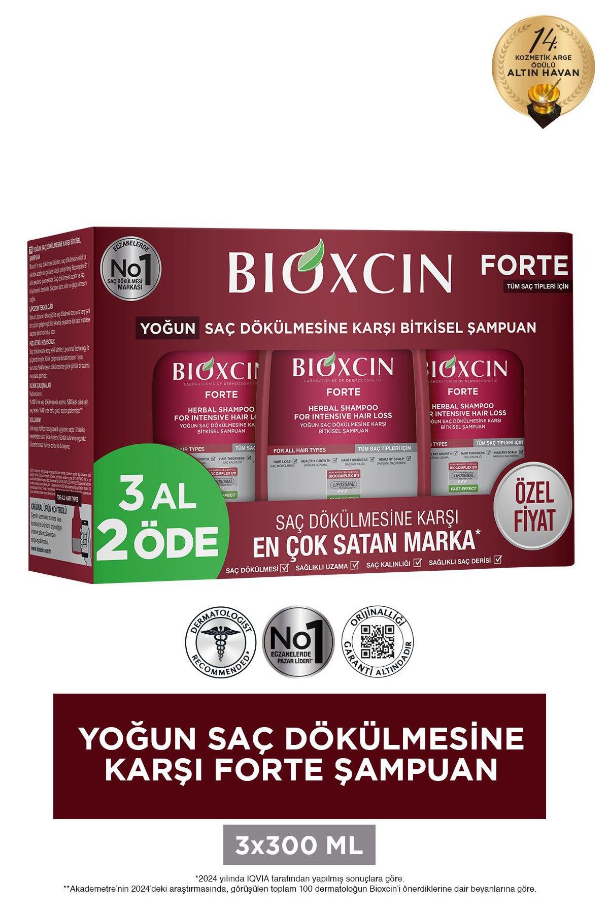BioxcinBioxcin Forte Şampuan Dökülen Saçlar İçin 300 ml - 3 Al 2 Öde Bioxcin Forte Yoğun Saç Dökülmesine Karşı Bitkisel Şampuan 300 ml - 3 Al 2 Öde (Özel Fiyat Etiketli) Fiyatı ve Özellikleri | Mutlufiyatlar