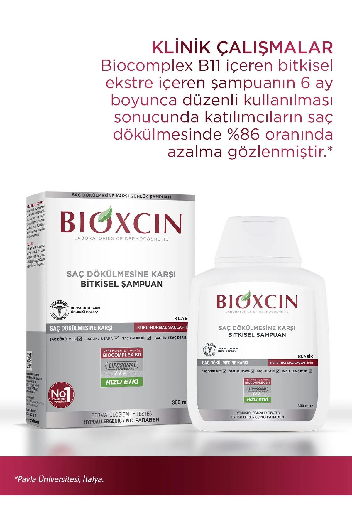 BioxcinBioxcin Klasik Kuru Ve Normal Saçlar Için ŞampuanBioxcin Klasik Şampuan | Kuru ve Normal Saçlar İçin Doğal Bakım