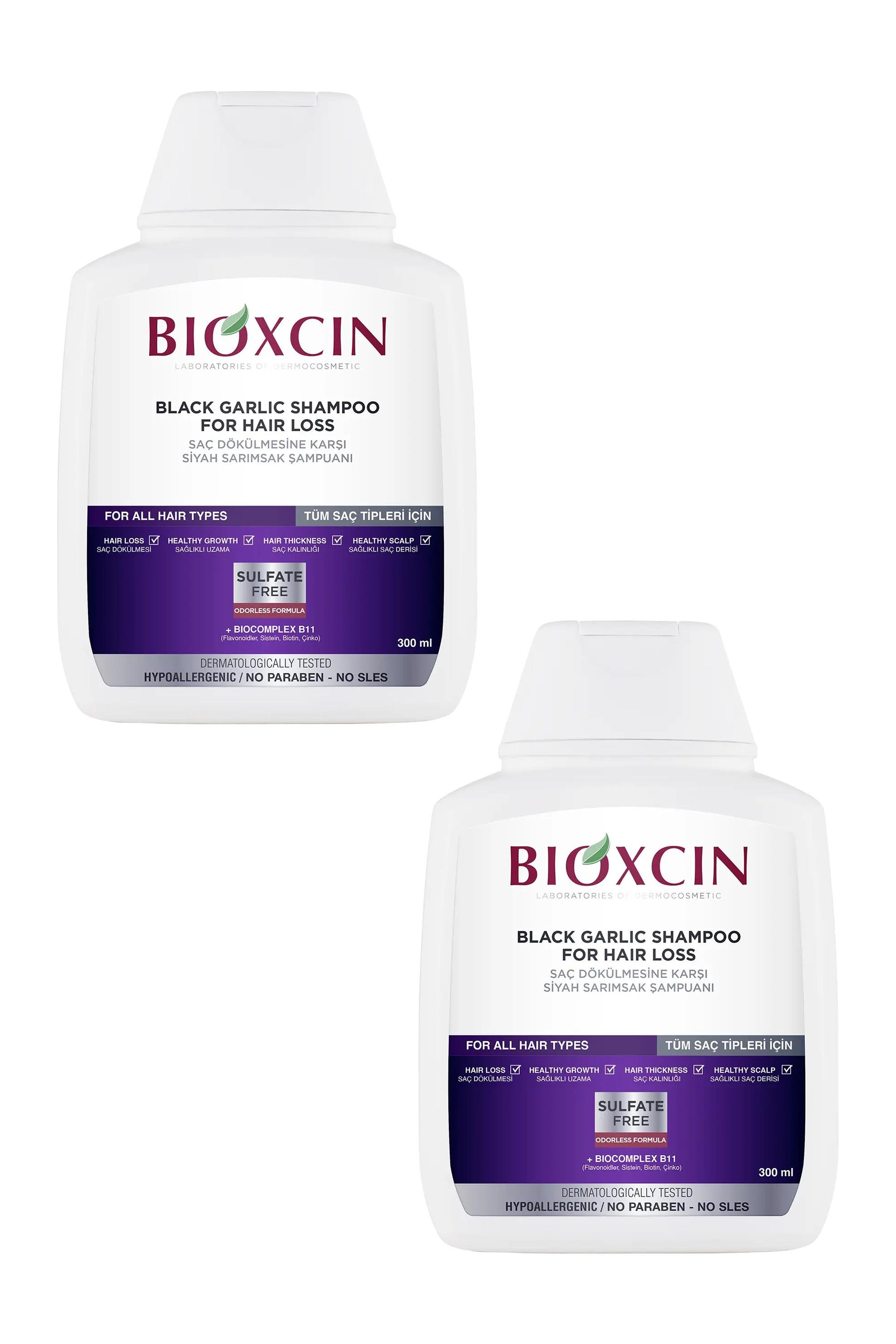 BioxcinBioxcin Siyah Sarımsak Şampuanı 300 ml 2'liBioxcin Siyah Sarımsak Şampuanı 300 ml Fiyatı ve Özellikleri | Mutlufiyatlar