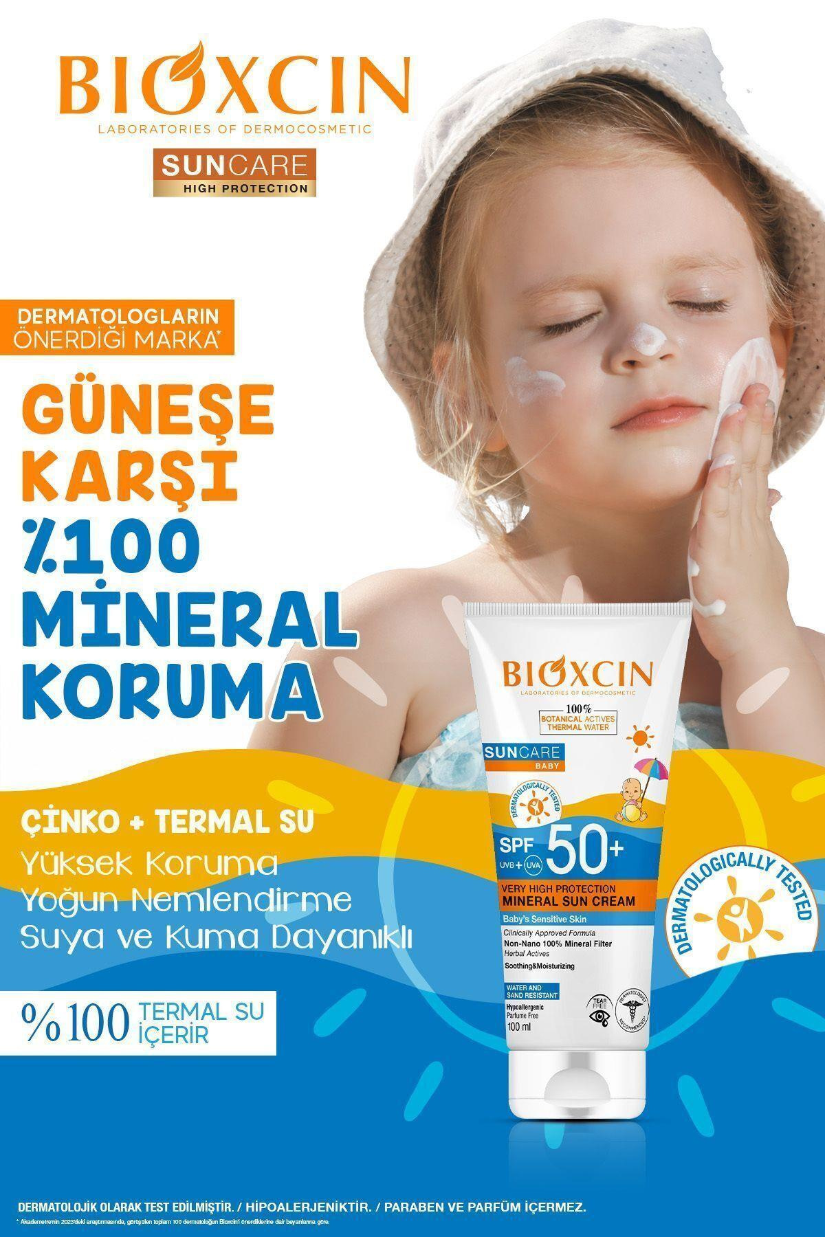 BioxcinBioxcin Sun Care Baby Mineral Güneş Kremi Spf 50+ 100 mlBioxcin Sun Care Baby Minarel Güneş Kremi SPF15 100 ml Fiyatı ve Özellikleri | Mutlufiyatlar