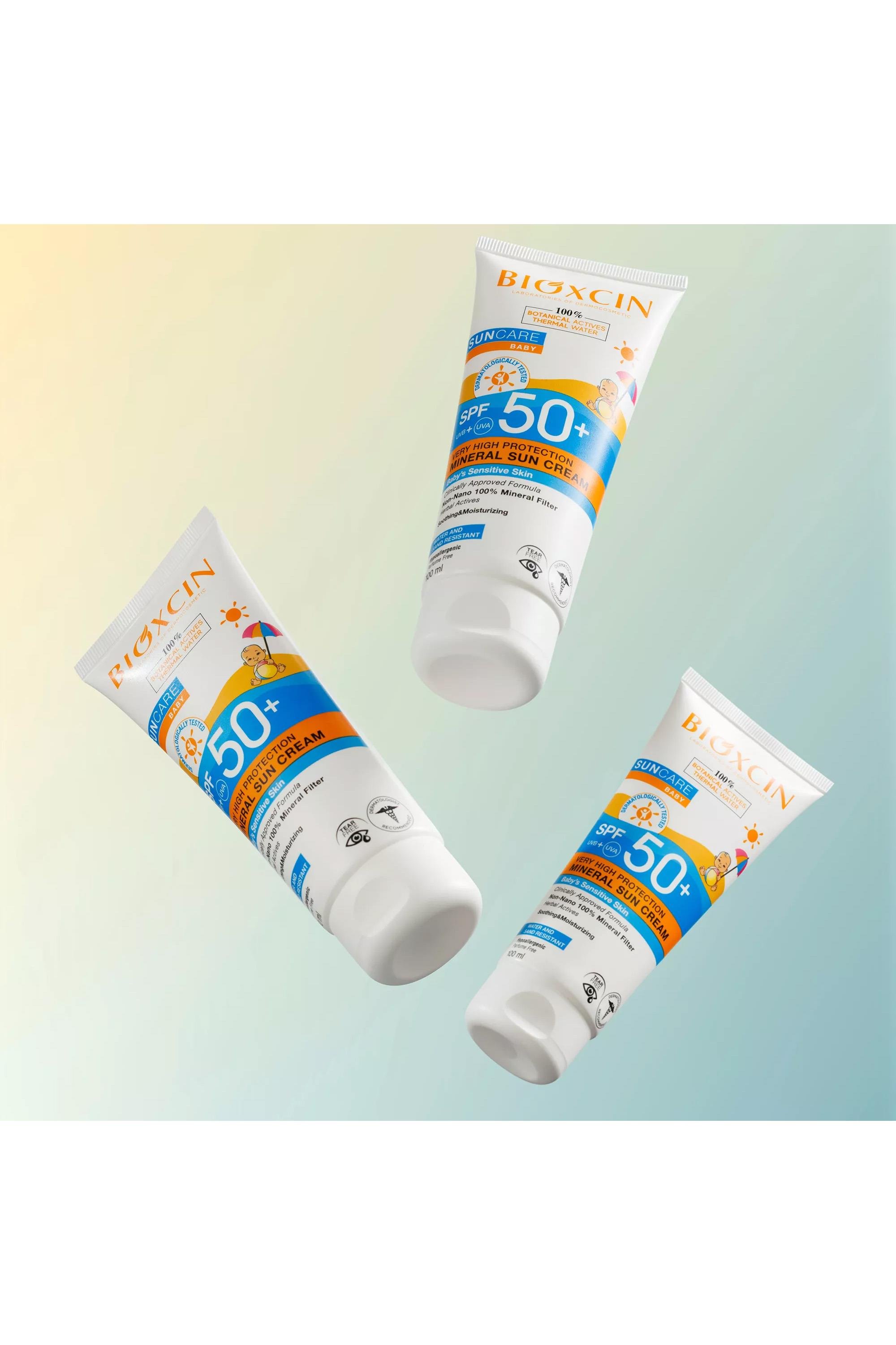 BioxcinBioxcin Sun Care Baby Mineral Güneş Kremi Spf 50+ 100 mlBioxcin Sun Care Baby Minarel Güneş Kremi SPF15 100 ml Fiyatı ve Özellikleri | Mutlufiyatlar