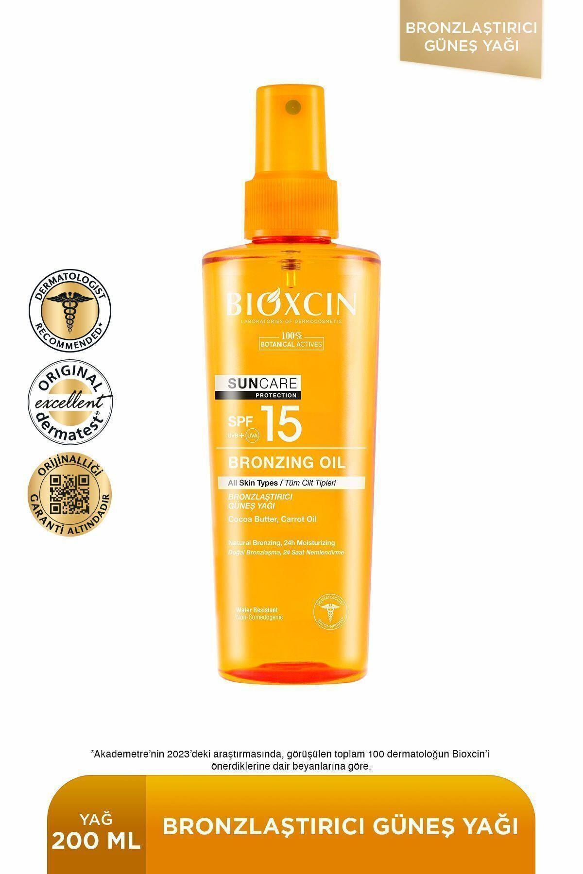 BioxcinBioxcin Sun Care Bronzlaştırıcı Güneş Yağı Spf 15 200 mlBioxcin Sun Care Bronzlaştırıcı Güneş Yağı SPF15 200 ml Fiyatı ve Özellikleri | Mutlufiyatlar