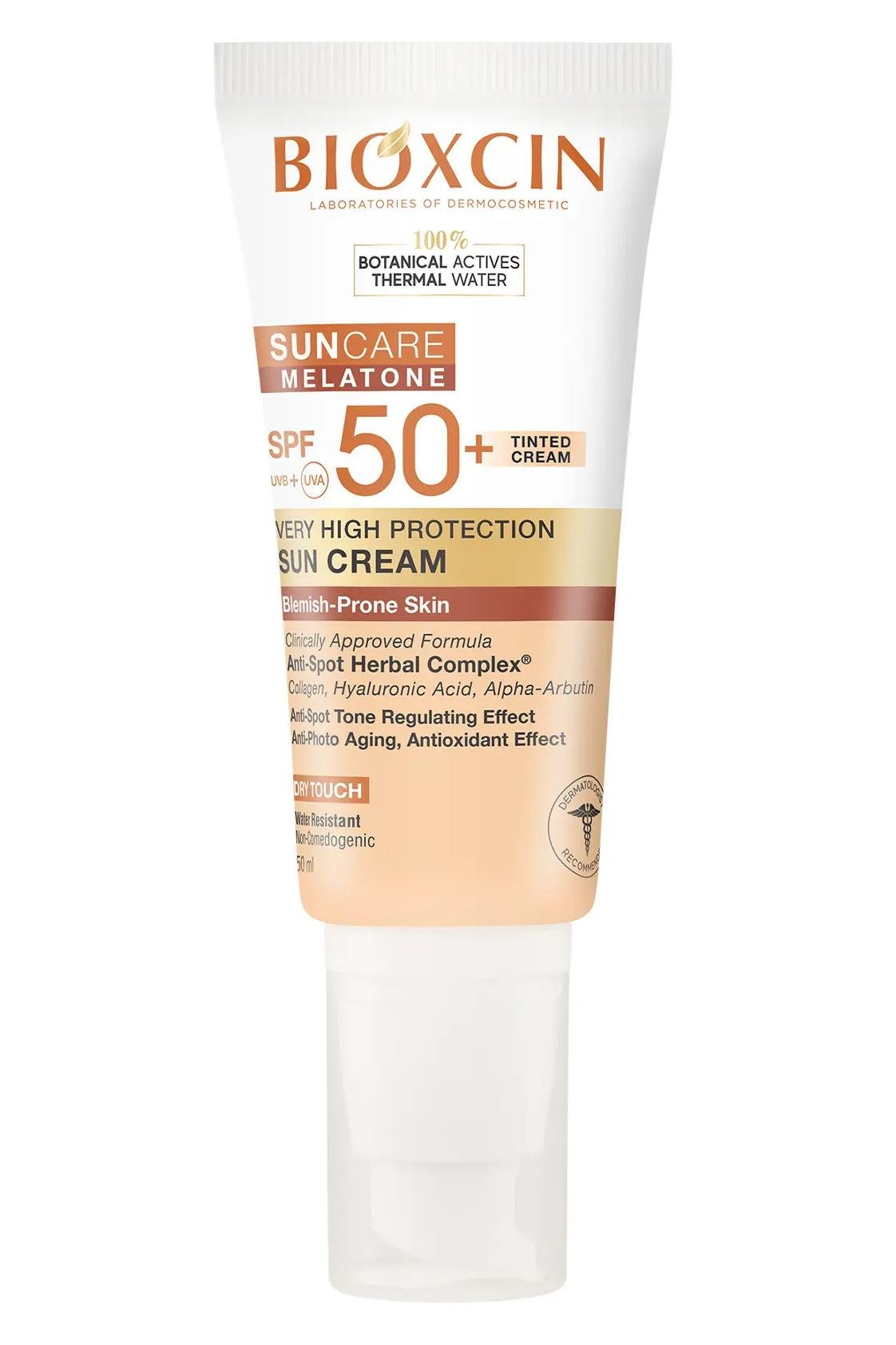BioxcinBioxcin Sun Care Melatone Renkli Güneş Kremi Lekeye Eğilimli Ciltler İçin Spf 50+ 50 mlBioxcin Sun Care Melatone Krem Renkli SPF50 50 ml Fiyatı ve Özellikleri | Mutlufiyatlar