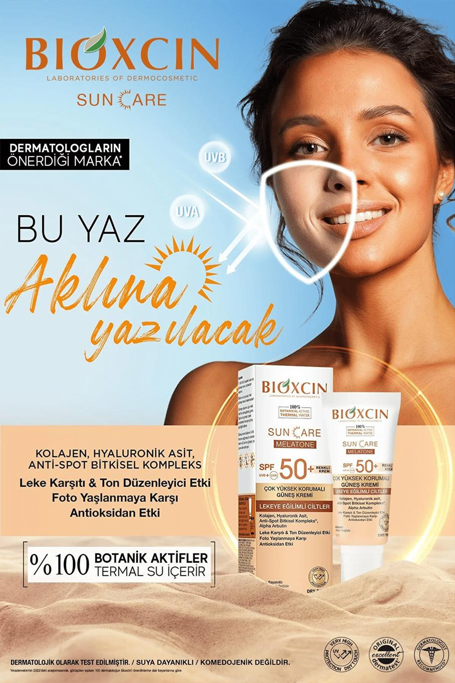 BioxcinBioxcin Sun Care Melatone Renkli Güneş Kremi Lekeye Eğilimli Ciltler İçin Spf 50+ 50 mlBioxcin Sun Care Melatone Krem Renkli SPF50 50 ml Fiyatı ve Özellikleri | Mutlufiyatlar