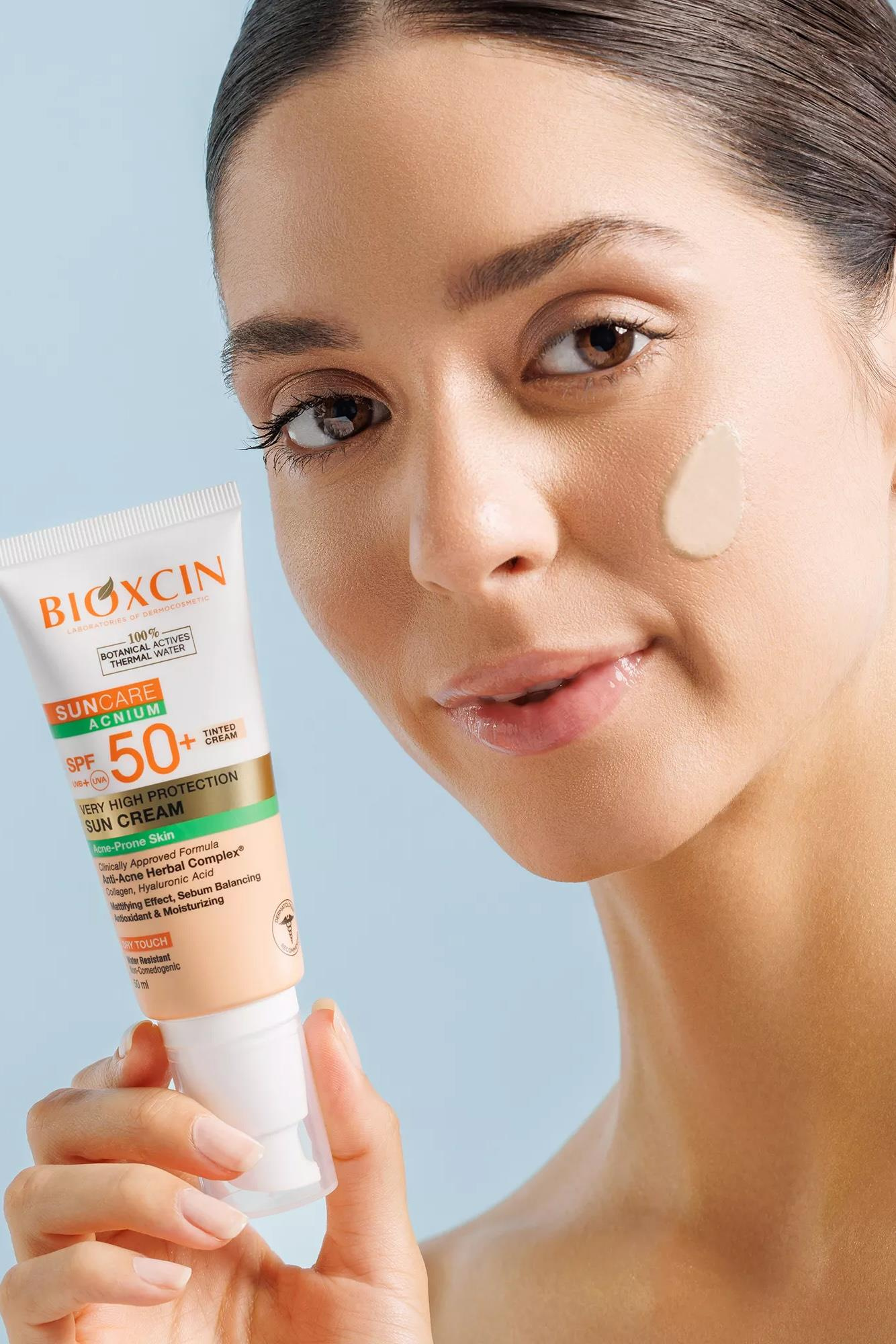 BioxcinBioxcin Suncare Acnium Renkli Güneş Kremi SPF 50+ 50 mlBioxcin Suncare Güneş Kremi Tint SPF 50+ 50 ml Fiyatı ve Özellikleri | Mutlufiyatlar