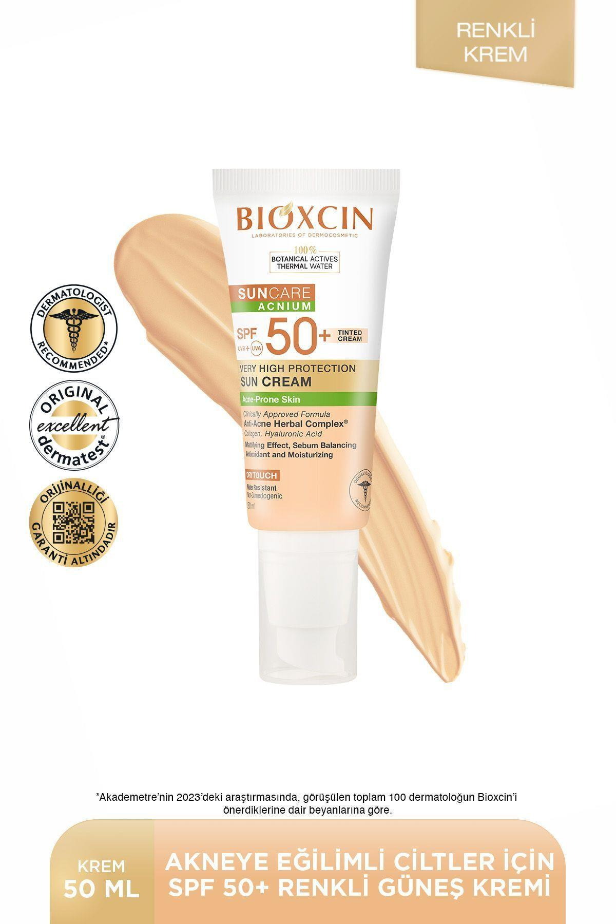 BioxcinBioxcin Suncare Acnium Renkli Güneş Kremi SPF 50+ 50 mlBioxcin Suncare Güneş Kremi Tint SPF 50+ 50 ml Fiyatı ve Özellikleri | Mutlufiyatlar