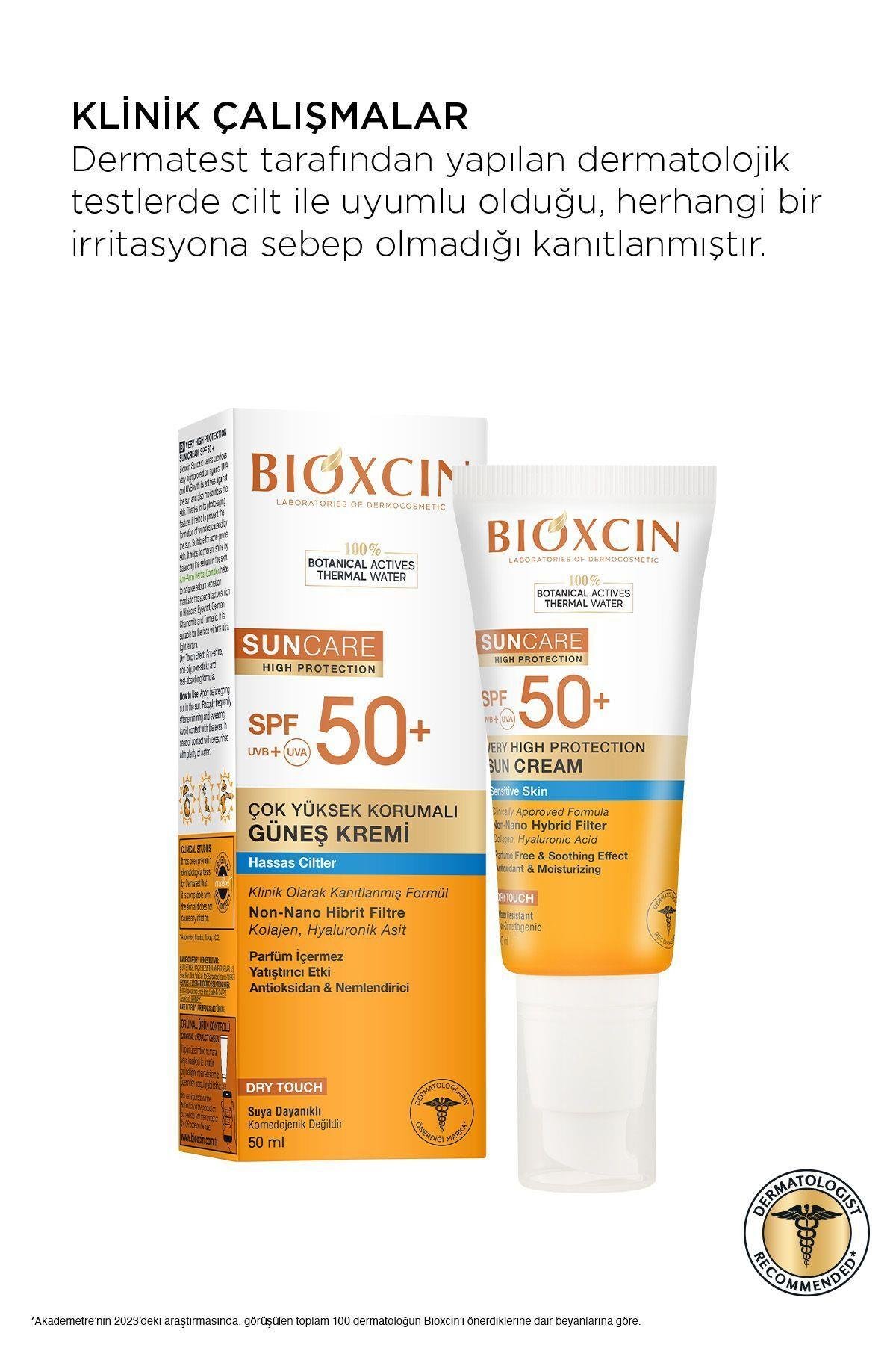 BioxcinBioxcin Suncare Güneş Kremi Hassas Ciltler İçin Spf 50+ 50 mlBioxcin Suncare Güneş Kremi Hassas SPF 50+ 50 ml Fiyatı ve Özellikleri | Mutlufiyatlar