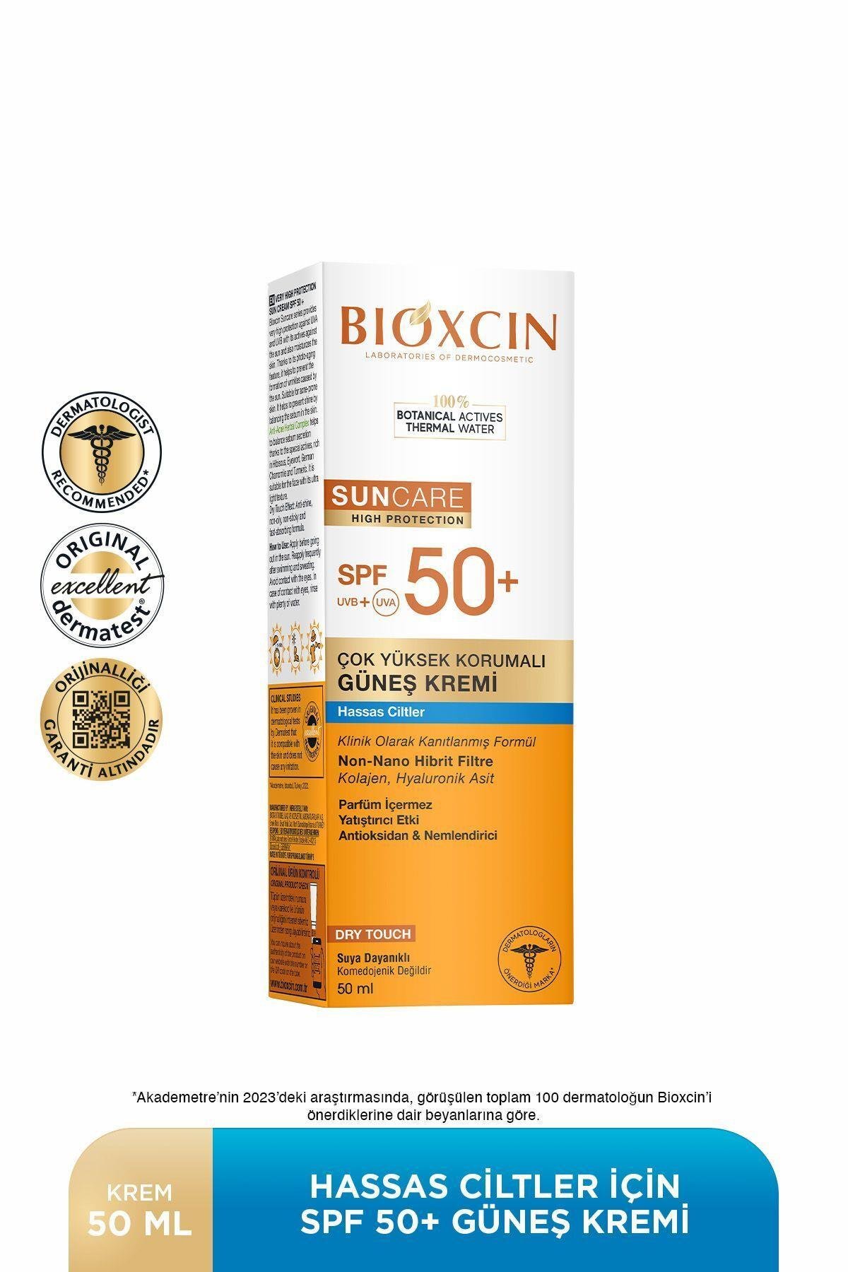 BioxcinBioxcin Suncare Güneş Kremi Hassas Ciltler İçin Spf 50+ 50 mlBioxcin Suncare Güneş Kremi Hassas SPF 50+ 50 ml Fiyatı ve Özellikleri | Mutlufiyatlar