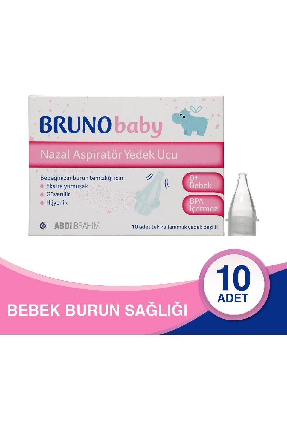 BrunoBruno Baby Nazal Aspiratör Yedek Ucu 10 Adet 3'lüBruno Baby Nazal Aspiratör Yedek Uçu 10lu Fiyatı ve Özellikleri | Mutlufiyatlar