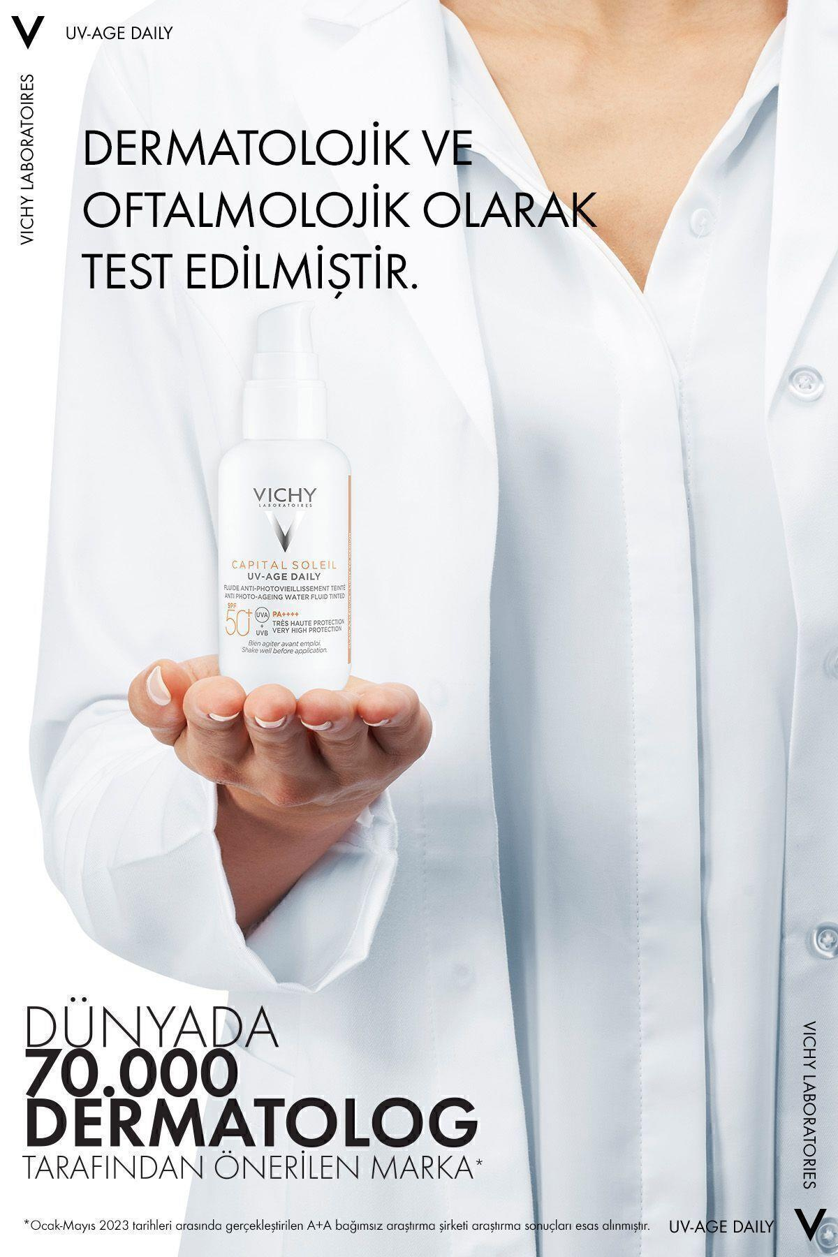Capital Soleil Foto Yaşlanma Karşıtı Hafif Dokulu Renkli Güneş Koruyucu 40 ml Spf 50