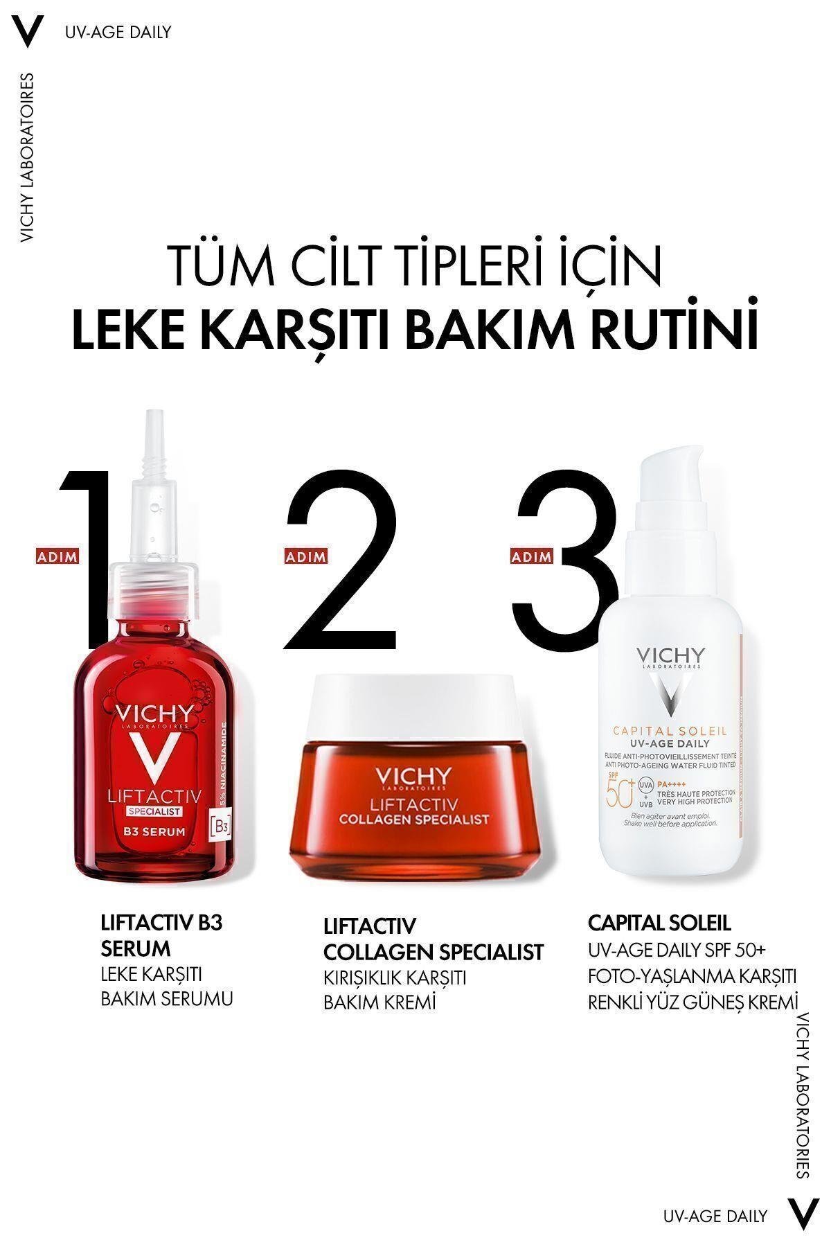 Capital Soleil Foto Yaşlanma Karşıtı Hafif Dokulu Renkli Güneş Koruyucu 40 ml Spf 50