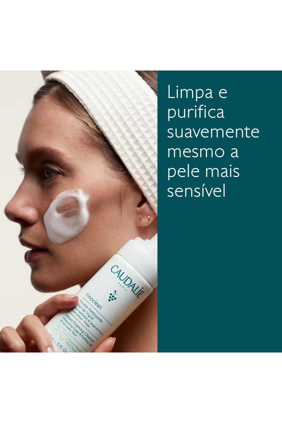 CaudalieCaudalie Vinoclean Temizleme Kopugu 50 mlCaudalie Vinoclean Temizleme Köpüğü 50ml | Hassas Yüz Temizliği