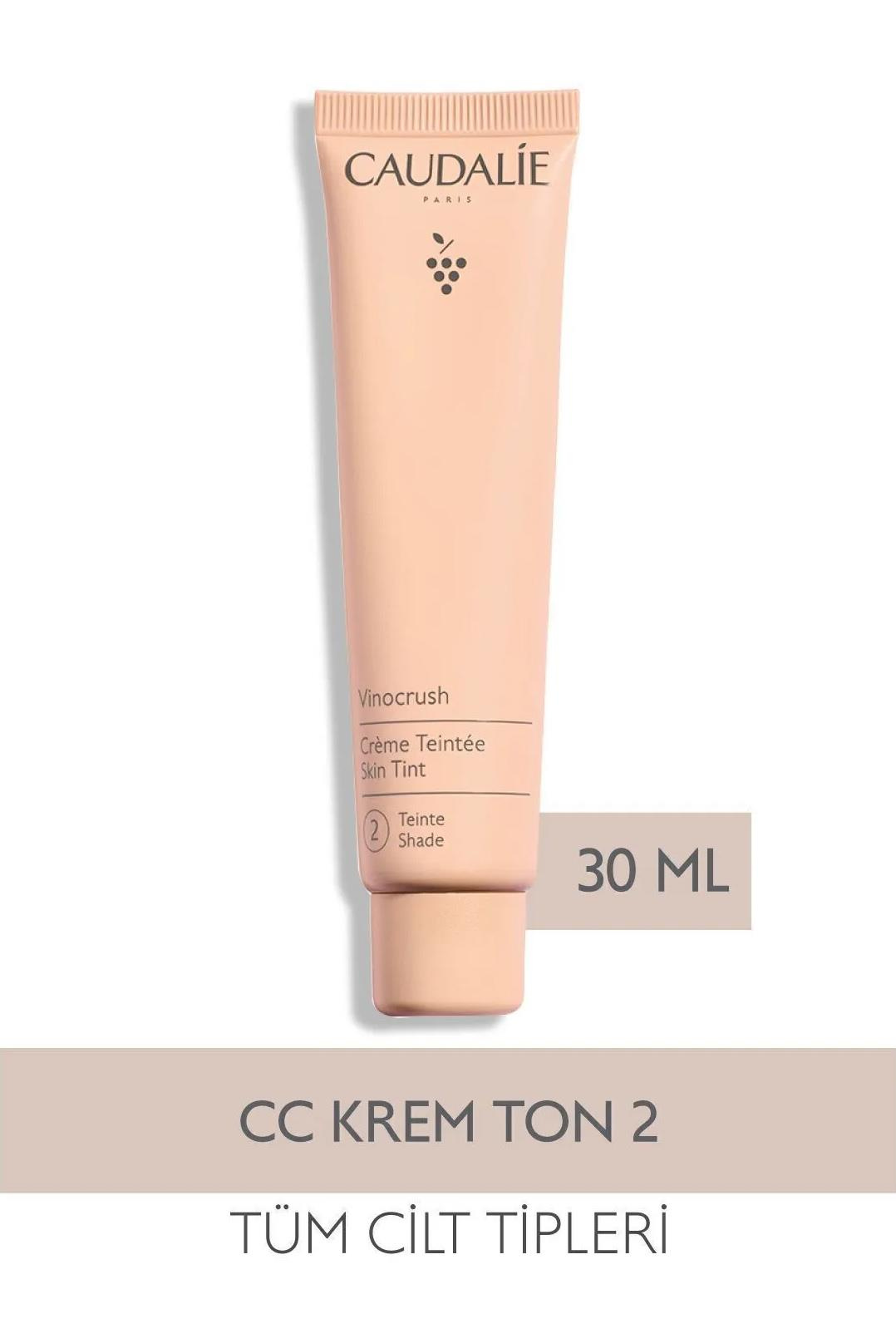 CaudalieCaudalie Vinocrush Skin Tint Ton 2Caudalie Vinocrush Skin Tint Ton 2 | Renk Eşitleyici Hafif Cilt Tonu