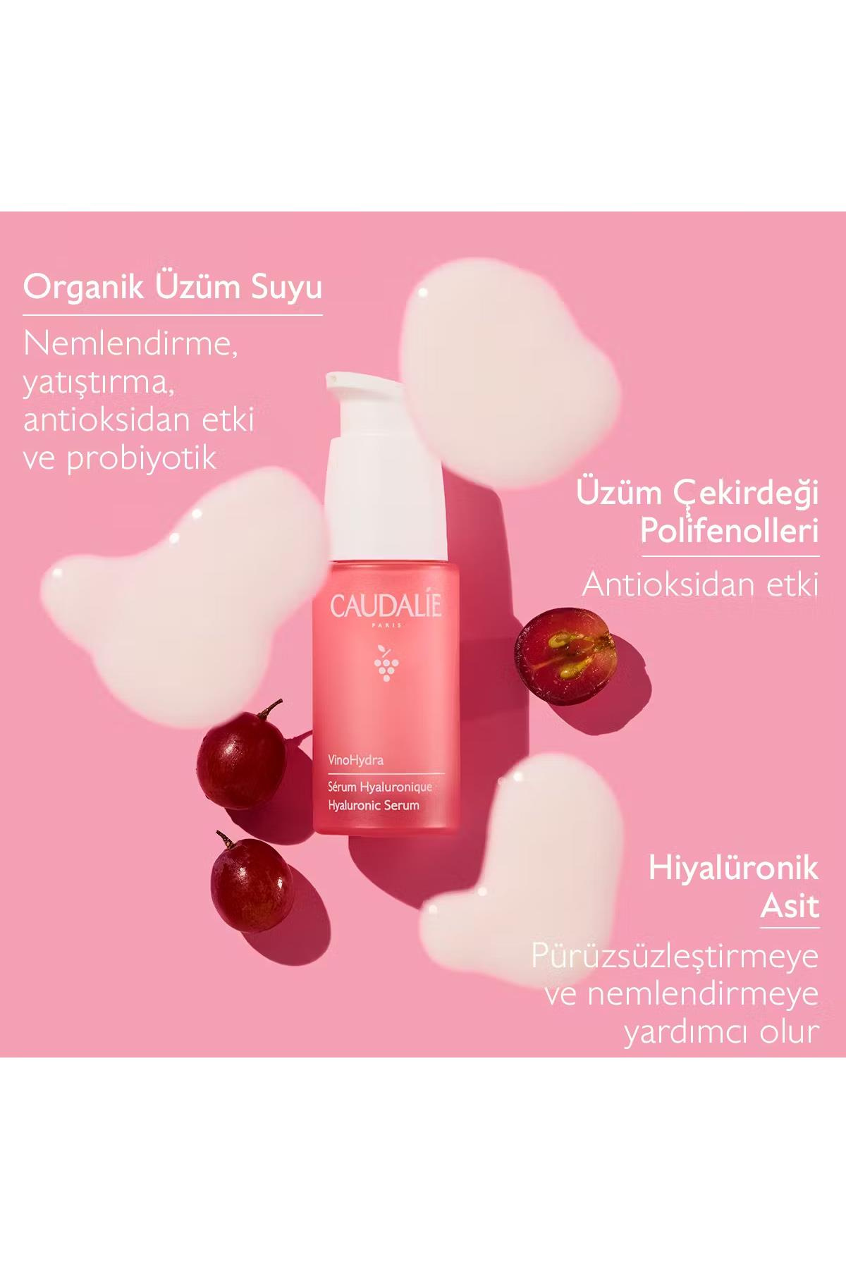 CaudalieCaudalie Vinohydra Hiyalüronik SerumCaudalie Vinohydra Hyaluronik Serum | Yoğun Nemlendirici Etki