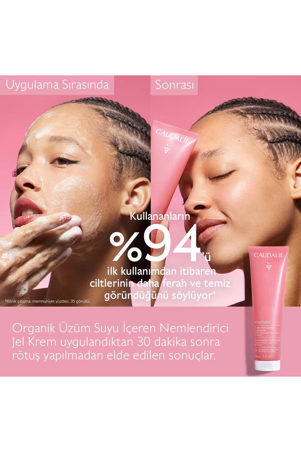 CaudalieCaudalie Vinohydra Nemlendirici Temizleme Jeli 150mlCaudalie Vinohydra Temizleme Jeli 150ml | Nemlendirici Etkili
