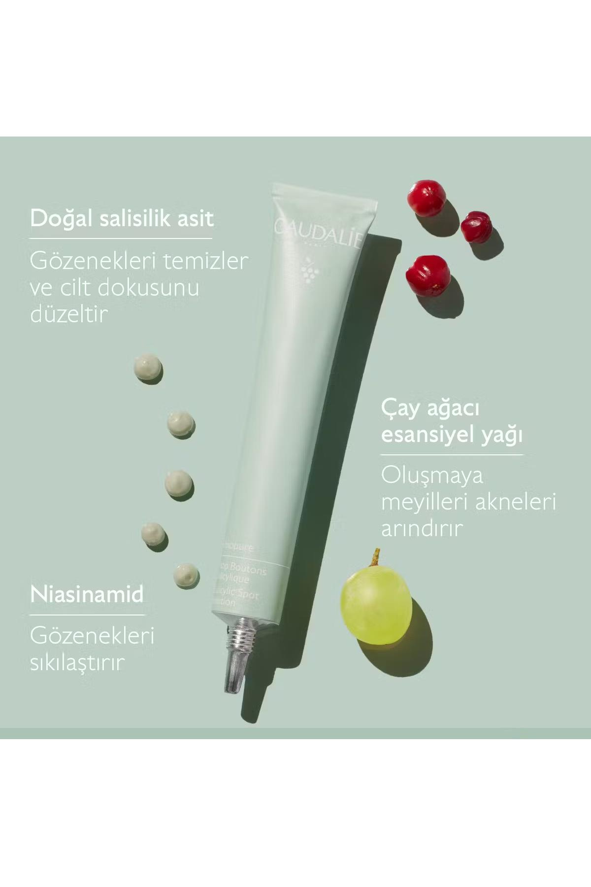 CaudalieCaudalie Vinopure Akne Karşıtı Salisilik Spot Krem 15 mlCaudalie Vinopure Akne Karşıtı Salisilik Spot Krem 15 ml | Hızlı Kargo & Orijinal Ürün
