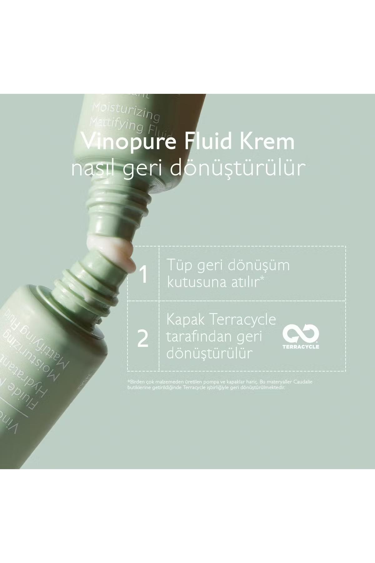 CaudalieCaudalie Vinopure Matlaştırıcı Fluid Krem 40 mlCaudalie Vinopure Matlaştırıcı Krem 40ml | Yağ Kontrolü Sağlar