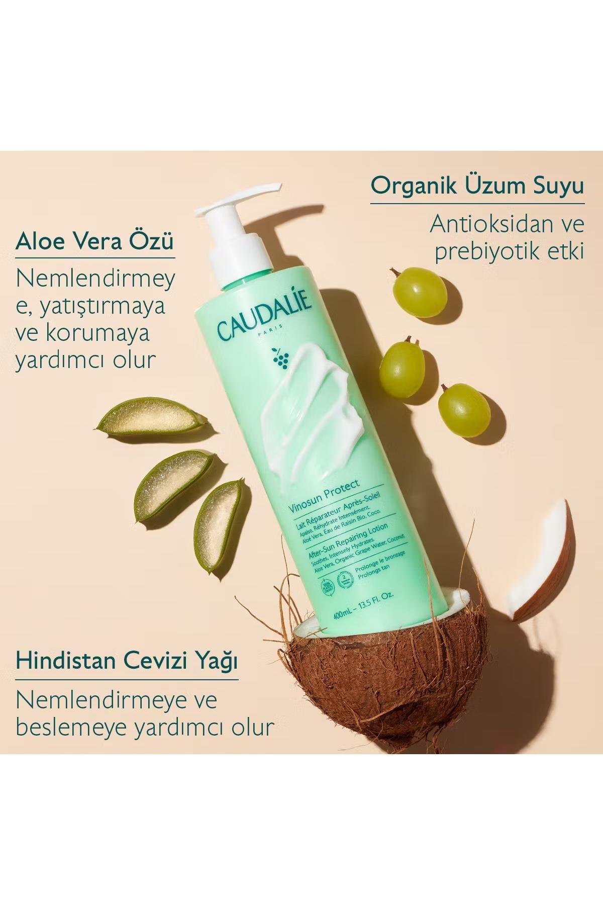 CaudalieCaudalie Vinosun Protect Güneş Sonrası Onarıcı Bakım Losyonu 400 MlCaudalie Vinosun Protect Güneş Sonrası Onarıcı Bakım Losyonu 400 Ml Fiyatı ve Özellikleri | Mutlufiyatlar