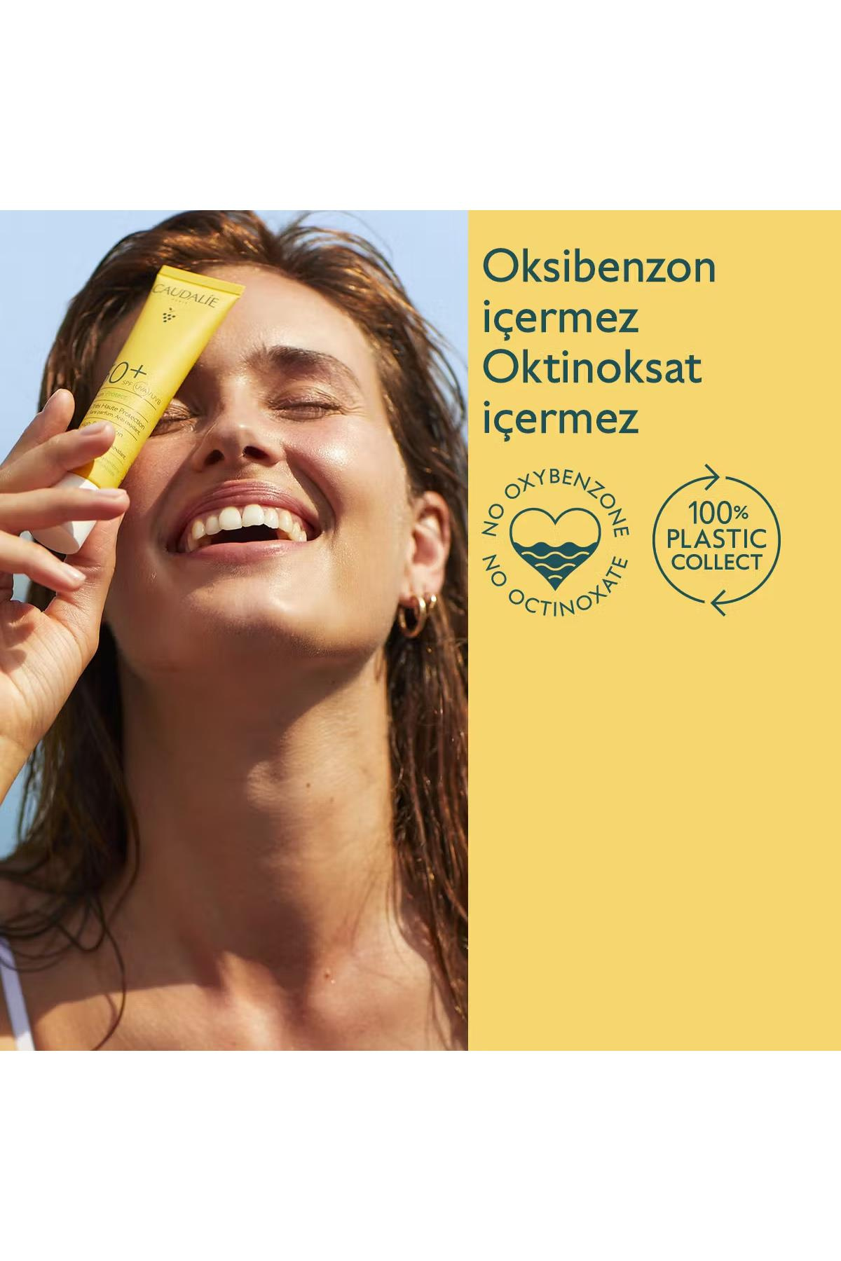 CaudalieCaudalie Vinosun Spf50+ Ocean Protect Güneş Koruyucu Krem 40 MlCaudalie Vinosun Ocean Protect SPF50+ 40 ml | Doğa Dostu Güneş Kremi