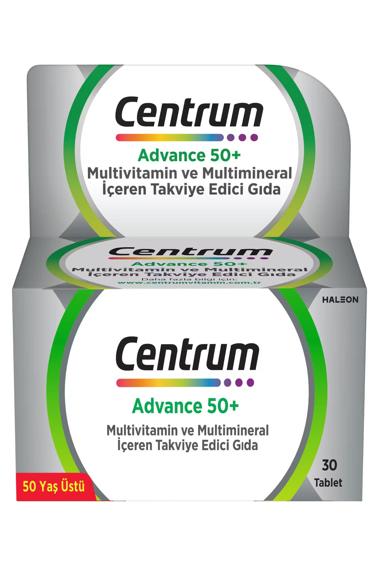 CentrumCentrum Advance 50 Plus Multivitamin 30 TabletCentrum Advance 50 Plus Multivitamin 30 Tablet Fiyatı ve Özellikleri | Mutlufiyatlar