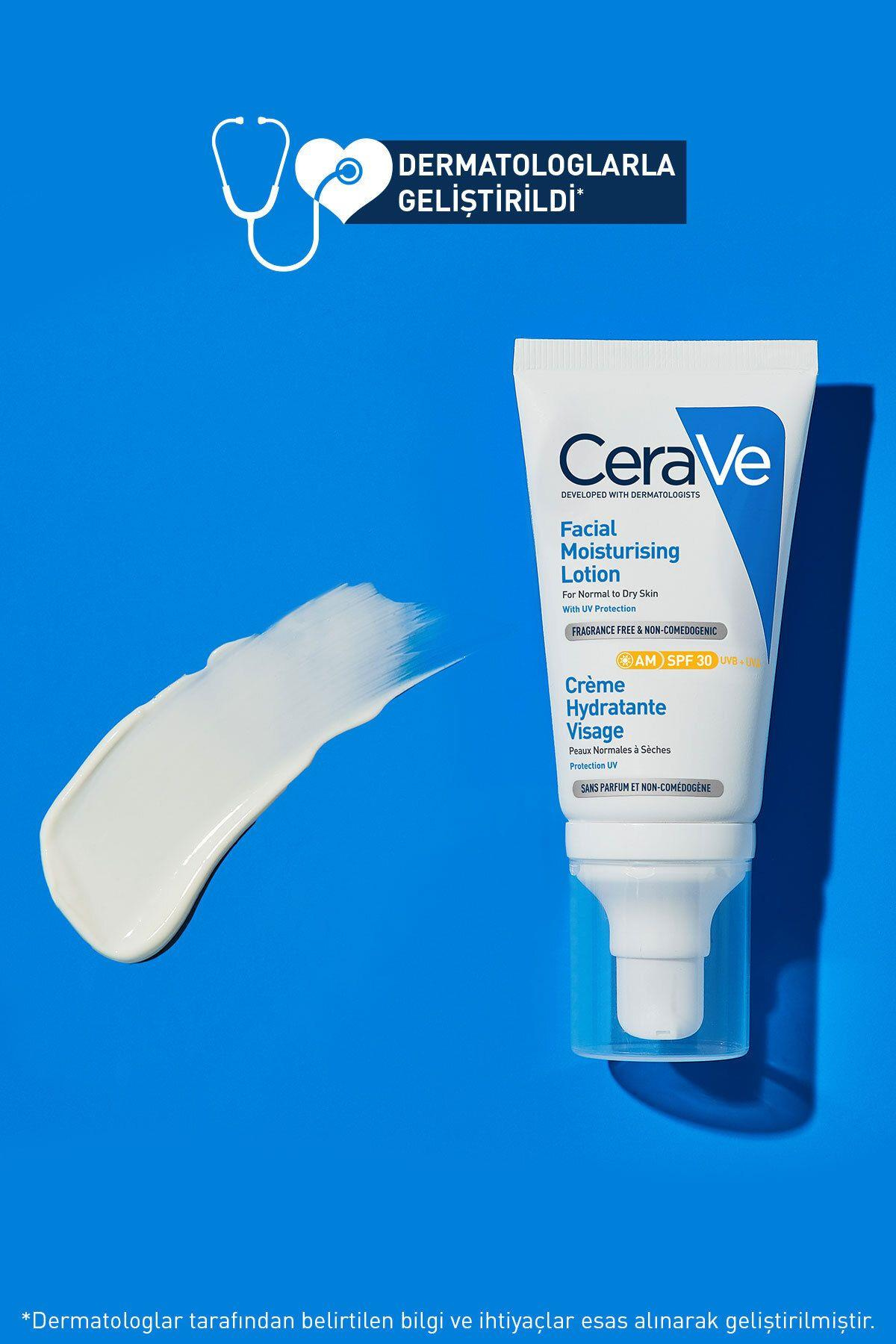 CeraveCerave Facial Moisturising Lotion Spf 30 52 mlCeraVe Yüz Nemlendirici SPF30 52ml | Geniş Spektrumlu Koruma