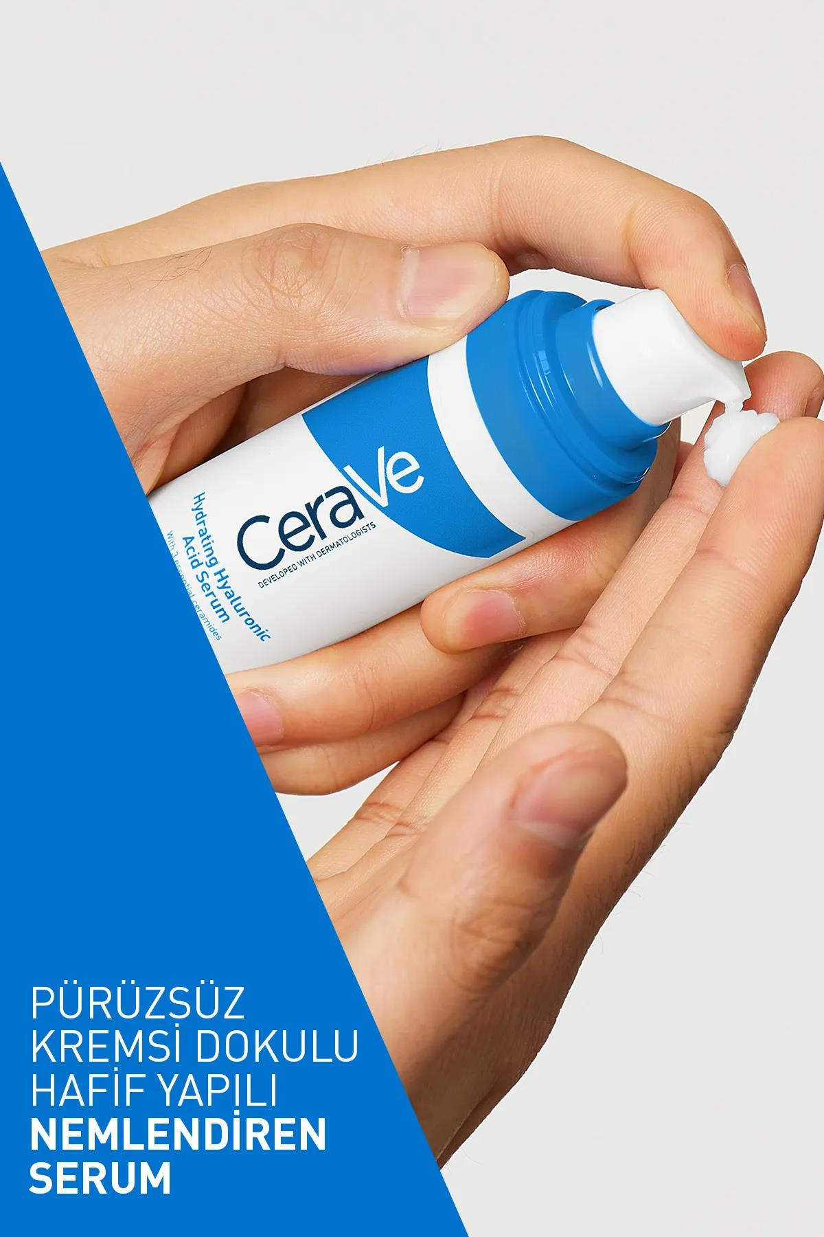 CeraveCerave Nemlendiren Hyalüronik Asit Serum 30 mlCerave Hyaluronik Asit Serumu 30ml | Cildi Derinlemesine Nemlendirir