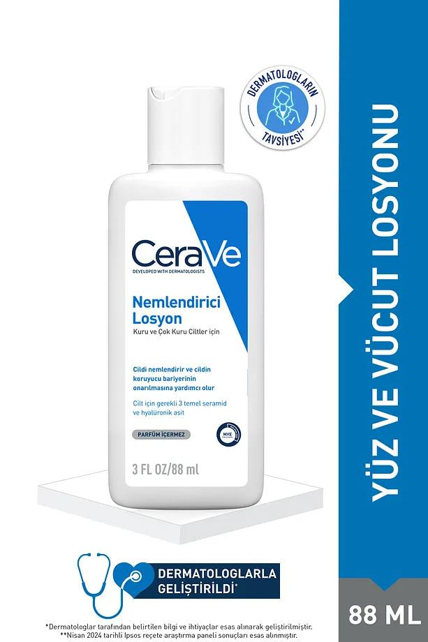 CeraveCerave Nemlendirici Losyon 88mlCerave Nemlendirici Losyon 88ml | Günlük Kullanıma Uygun