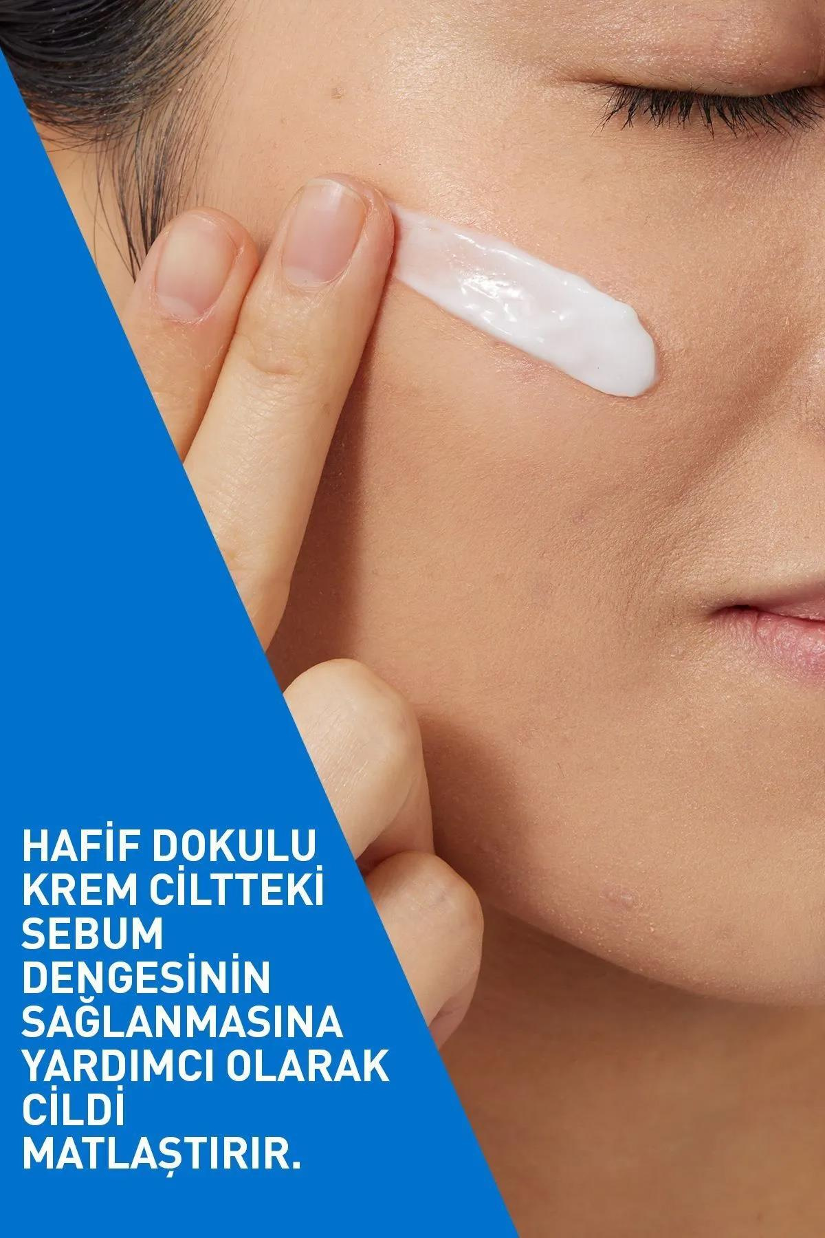 CeraveCerave Yağlanma Karşıtı Nemlendirici Yüz Kremi 52 mlCerave Yağsız Nemlendirici Yüz Kremi 52ml | Karma ve Yağlı Ciltler
