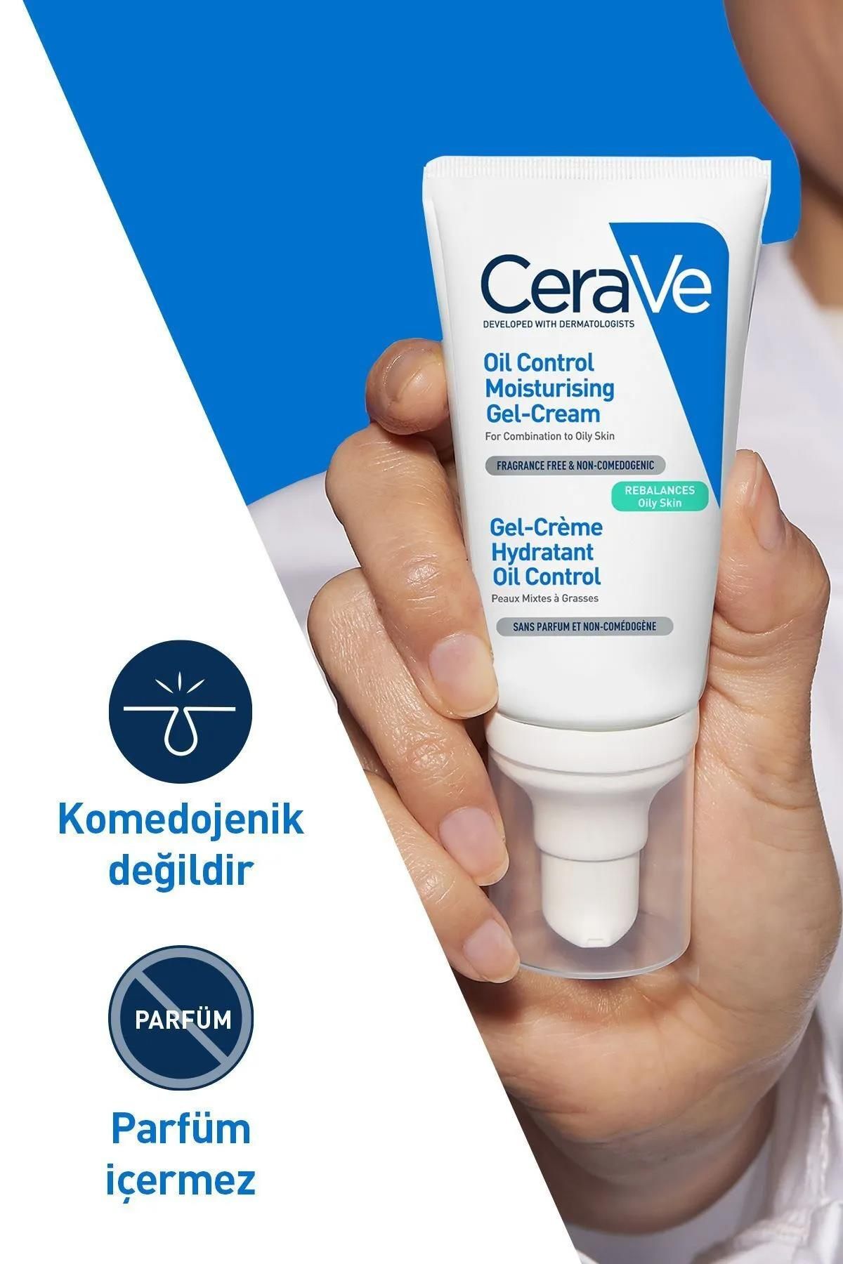 CeraveCerave Yağlanma Karşıtı Nemlendirici Yüz Kremi 52 mlCerave Yağsız Nemlendirici Yüz Kremi 52ml | Karma ve Yağlı Ciltler