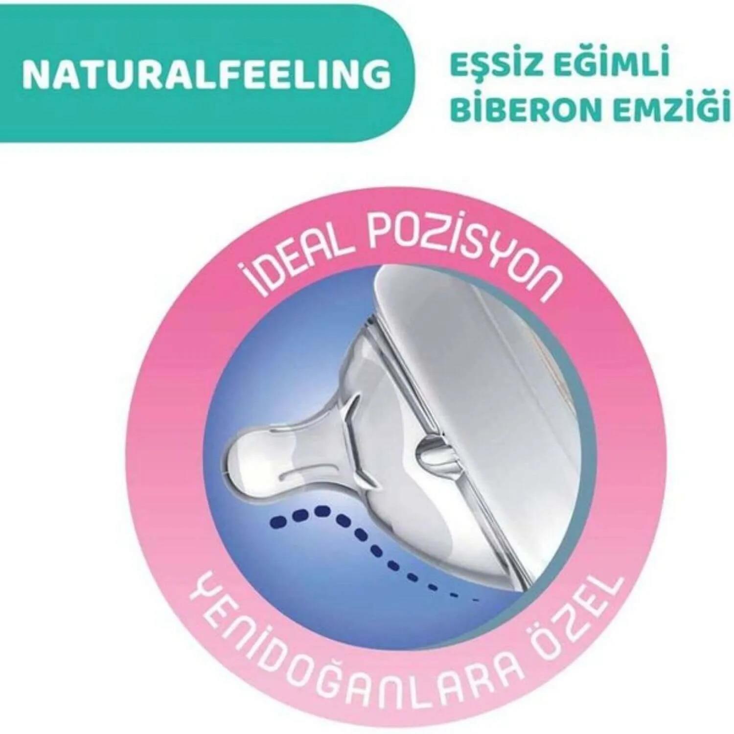 ChiccoChicco Natural Feeling Biberon Emziği 0 Ay+ TekliChicco Natural Feeling Biberon Emziği 0 Ay+ Tekli Fiyatı ve Özellikleri