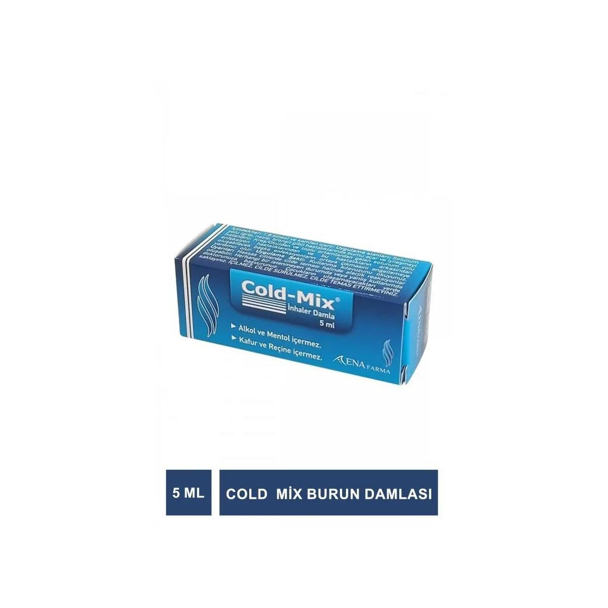 Cold MixCold Mix Inhaler Damla 5 mlCold Mix Inhaler Damla 5 ml Fiyatı ve Özellikleri