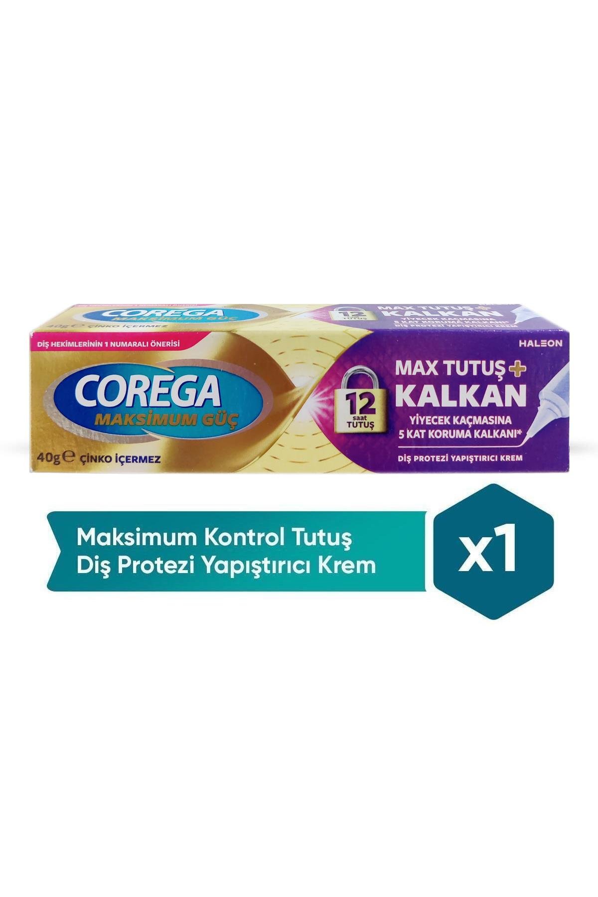CoregaCorega Maksimum Güç Kontrol + Tutuş Diş Protezi Yapıştırıcı Krem 40 grCorega Maksimum Güç Kontrol + Tutuş Diş Protezi Yapıştırıcı Krem 40 gr Fiyatı ve Özellikleri | Mutlufiyatlar