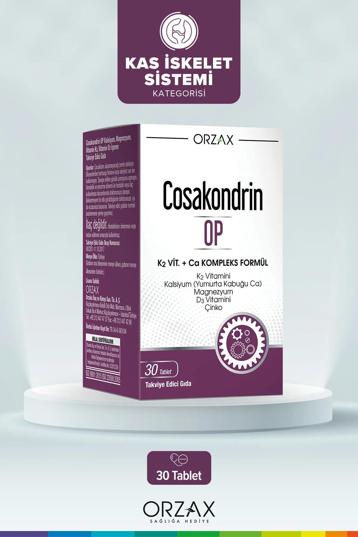 CosakondrinCosakondrin Op 30 KapsülCosakondrin OP 30 Kapsül | Eklem ve Kıkırdak Desteği