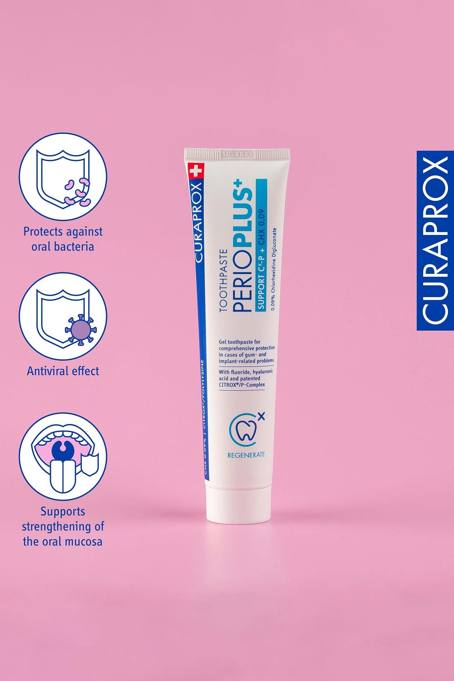 CuraproxCuraprox Perioplus Support Chx Diş Macunu 75 mlCuraprox Peioplus Support Chx Diş Macunu 75 ml Fiyatı ve Özellikleri | Mutlufiyatlar